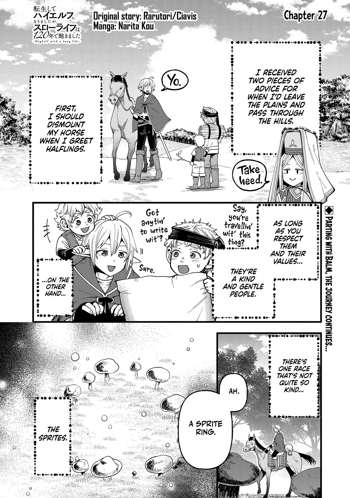 Growing Tired of the Lazy High Elf Life After 120 Years Chapter 27 page 2 - Chapter 27