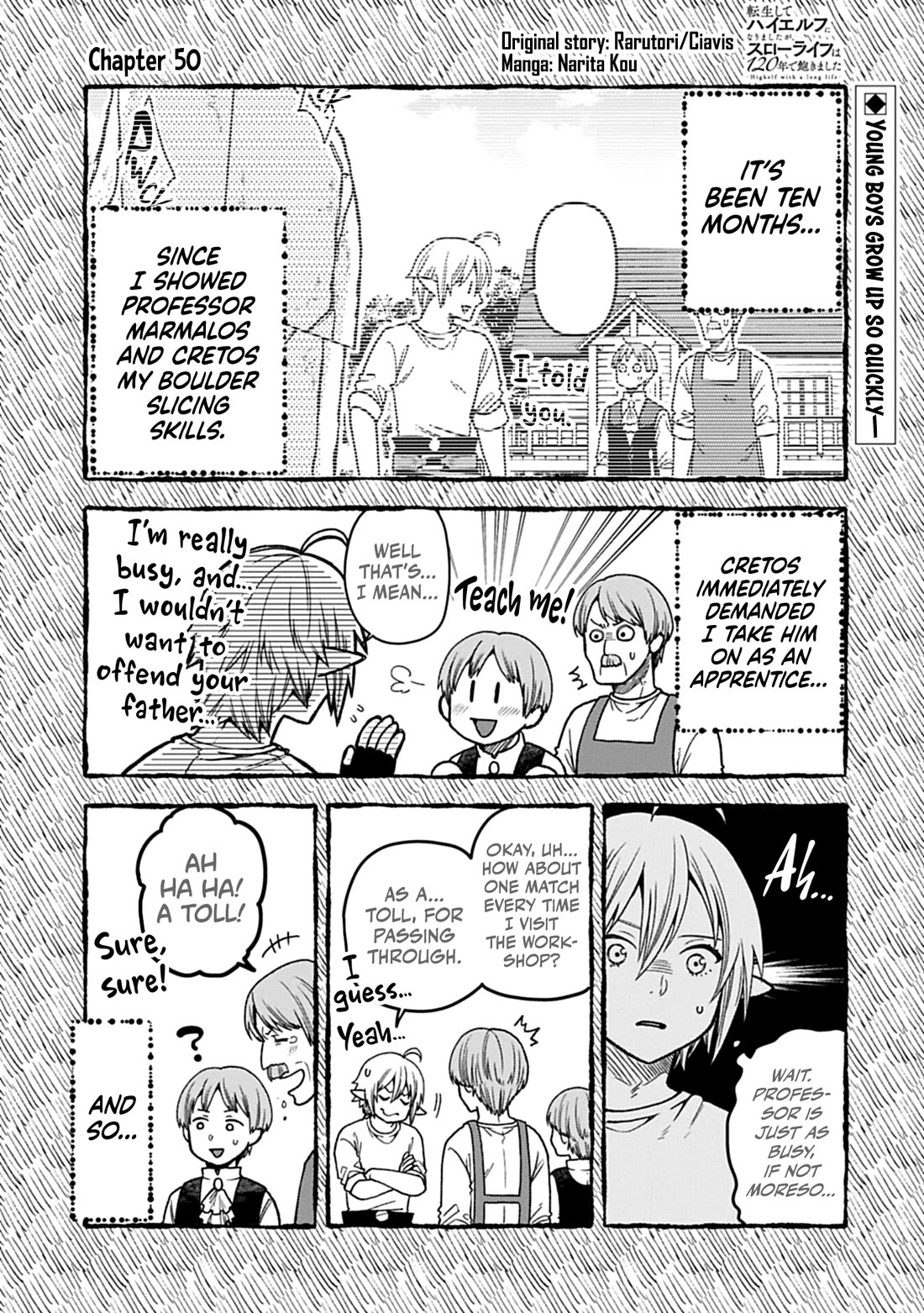 Growing Tired of the Lazy High Elf Life After 120 Years Chapter 50 page 2 - Chapter 50