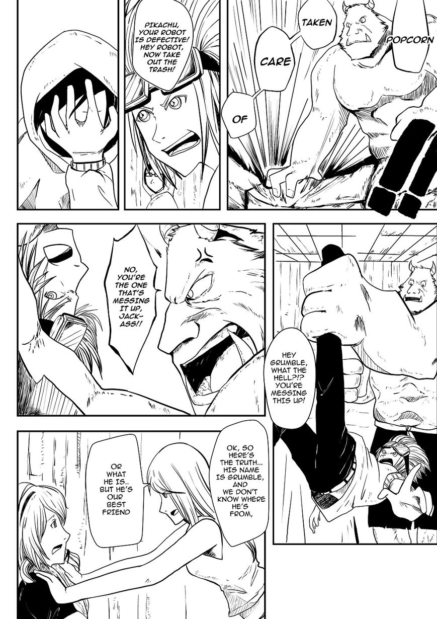 Grumble Chapter 8 page 4 - Chapter 8 : Koshi the genius.