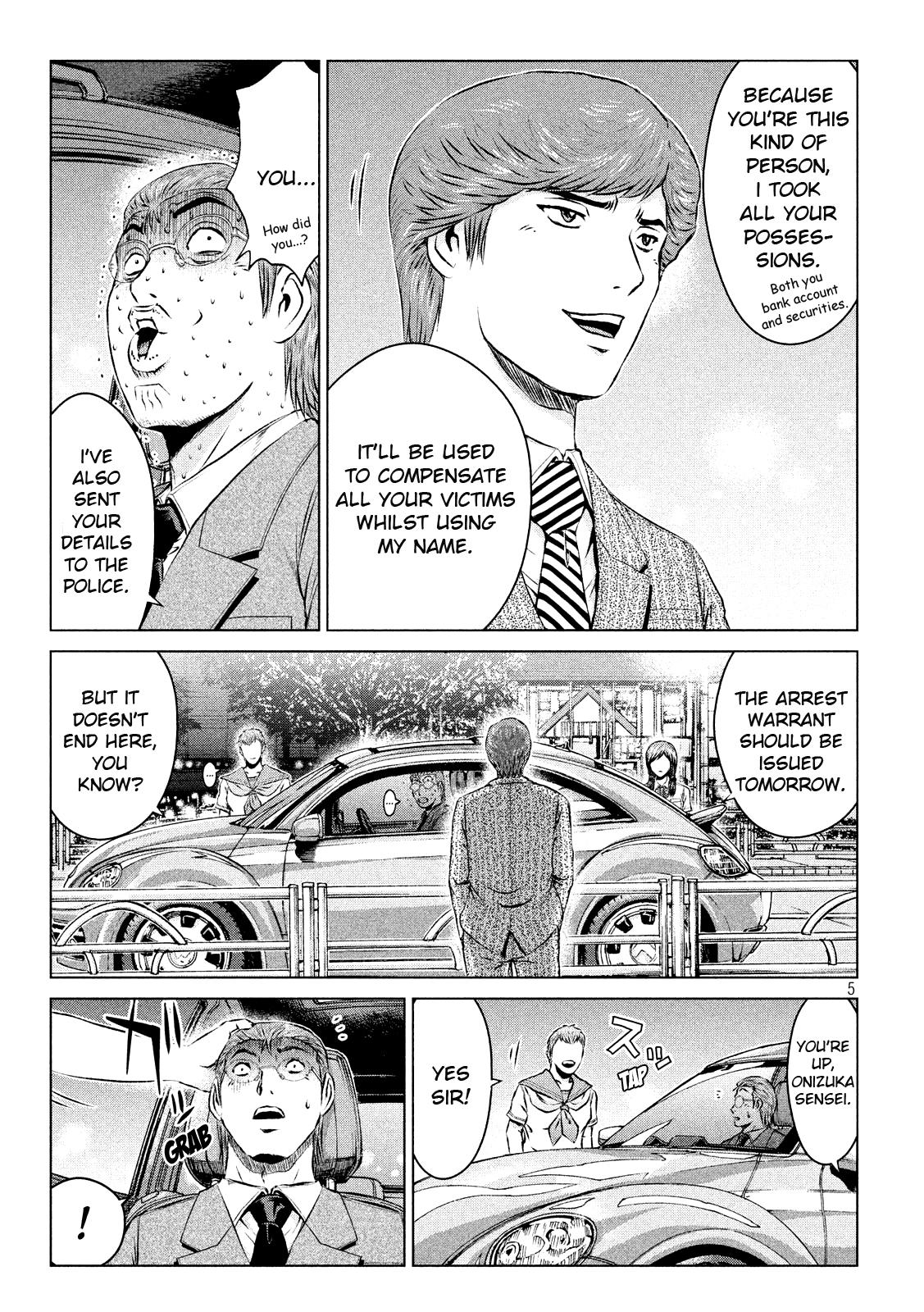GTO - Paradise Lost Chapter 100 page 5 - Chapter 100