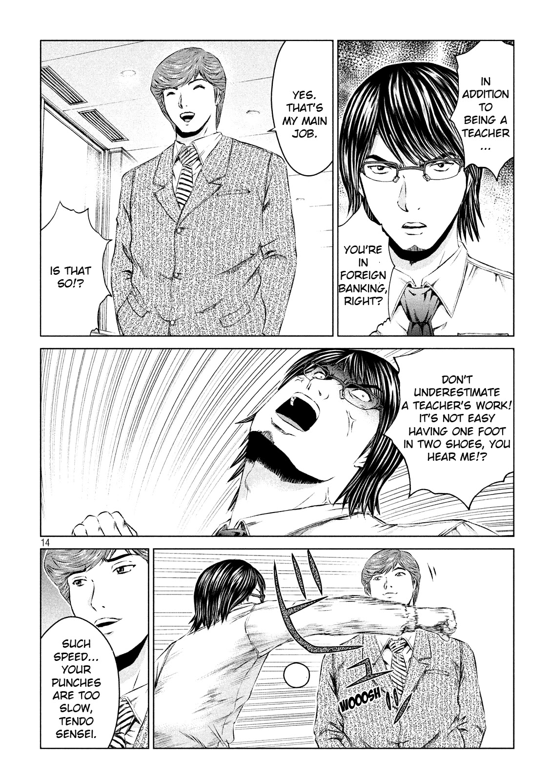 GTO - Paradise Lost Chapter 102 page 13 - Chapter 102: Return of the Animal