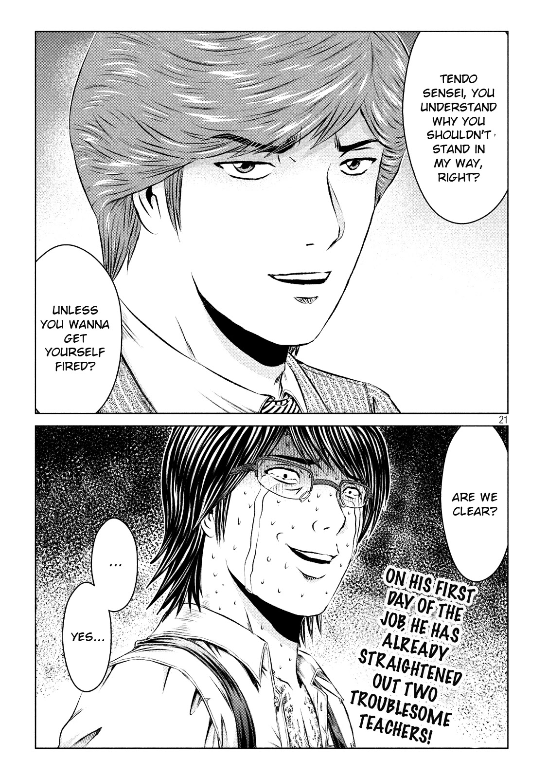 GTO - Paradise Lost Chapter 102 page 19 - Chapter 102: Return of the Animal