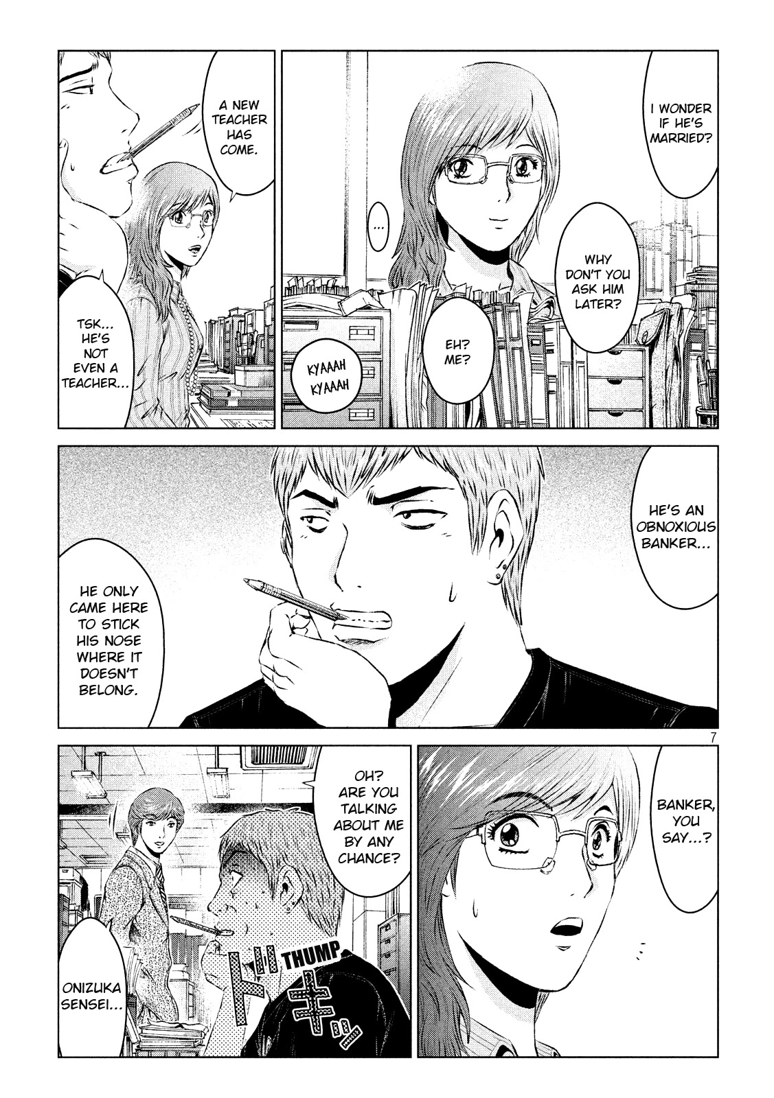 GTO - Paradise Lost Chapter 102 page 6 - Chapter 102: Return of the Animal