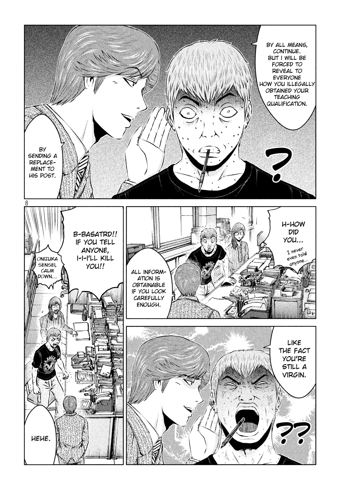 GTO - Paradise Lost Chapter 102 page 7 - Chapter 102: Return of the Animal