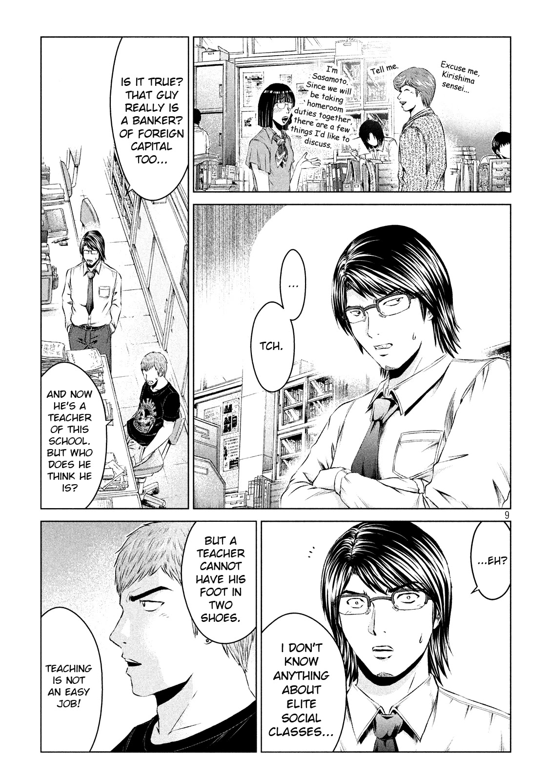 GTO - Paradise Lost Chapter 102 page 8 - Chapter 102: Return of the Animal