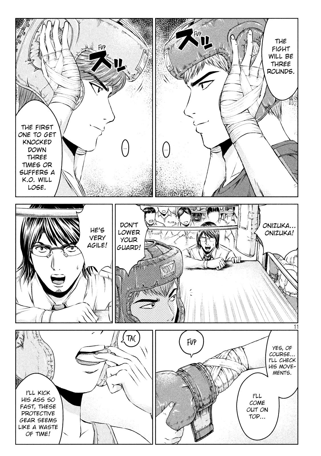 GTO - Paradise Lost Chapter 103 page 11 - Chapter 103: A Head to Head Fight