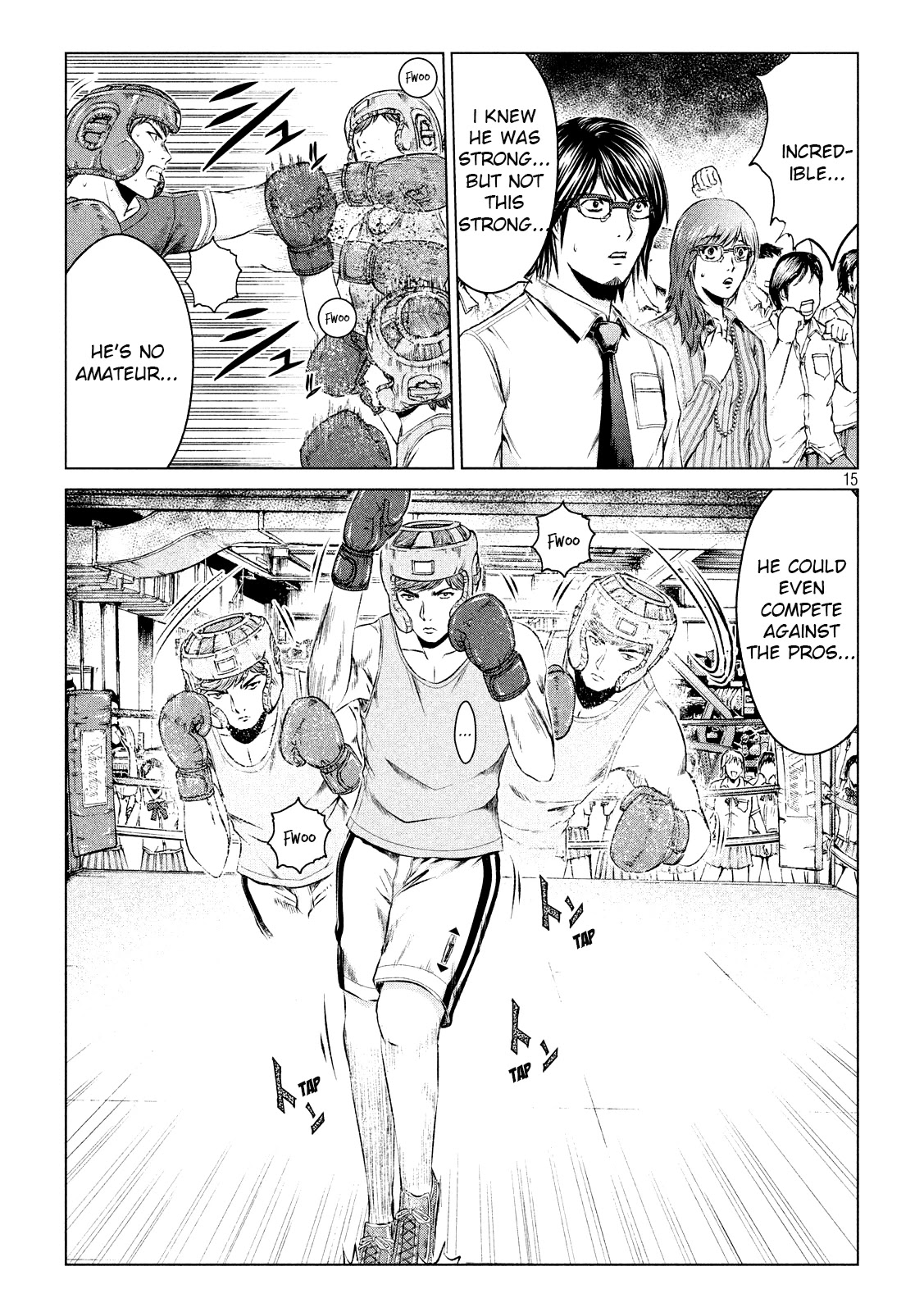 GTO - Paradise Lost Chapter 103 page 15 - Chapter 103: A Head to Head Fight