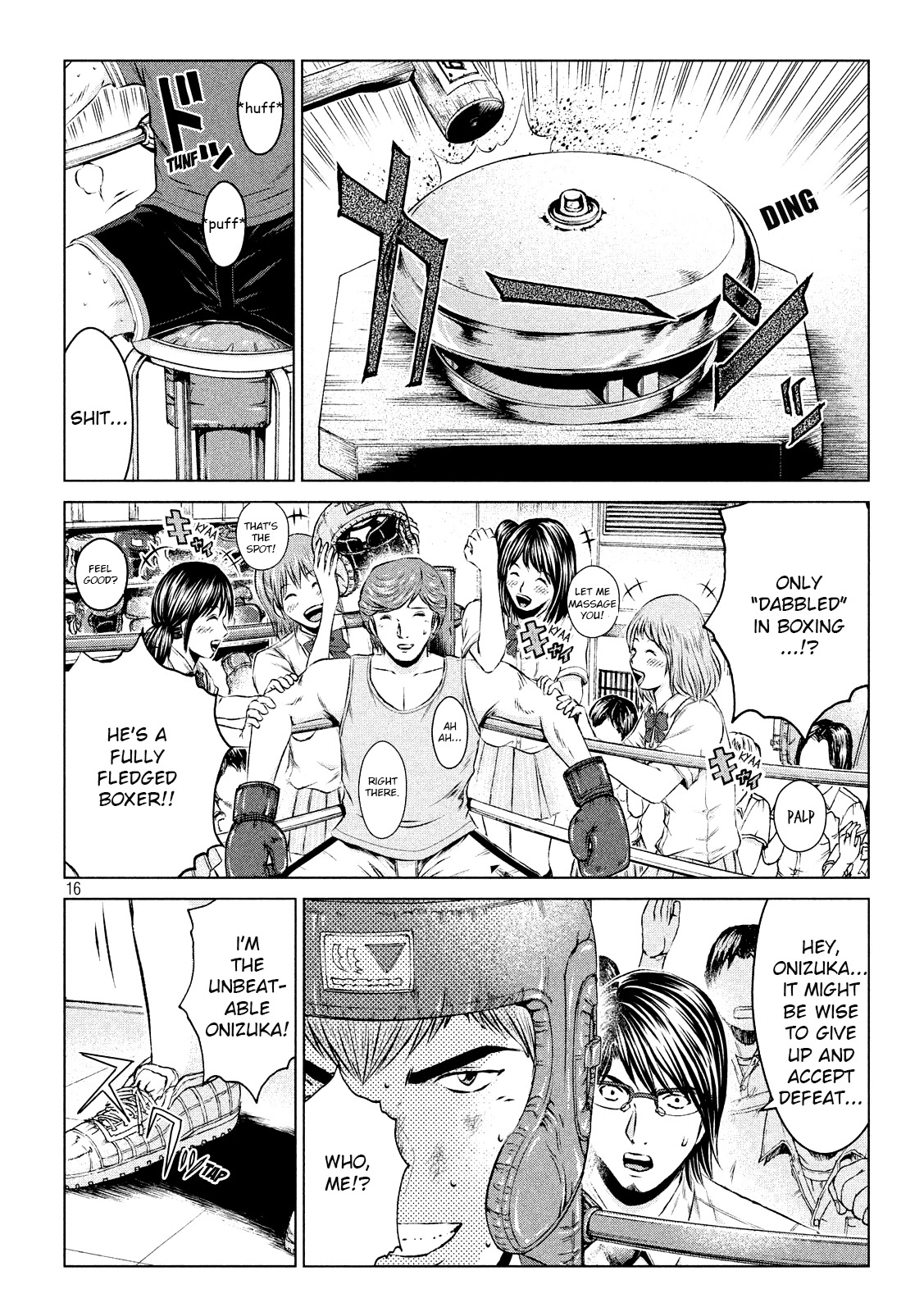 GTO - Paradise Lost Chapter 103 page 16 - Chapter 103: A Head to Head Fight