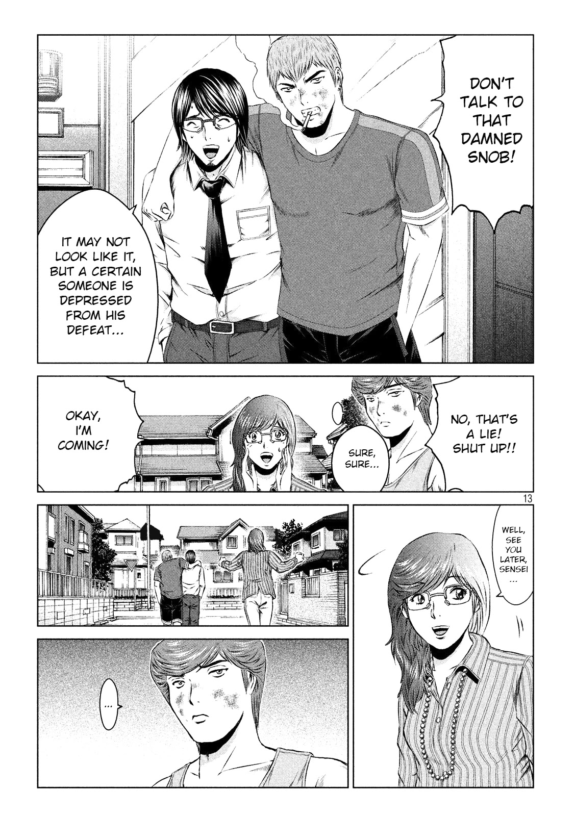 GTO - Paradise Lost Chapter 104 page 12 - Chapter 104: Onizuka, Out!