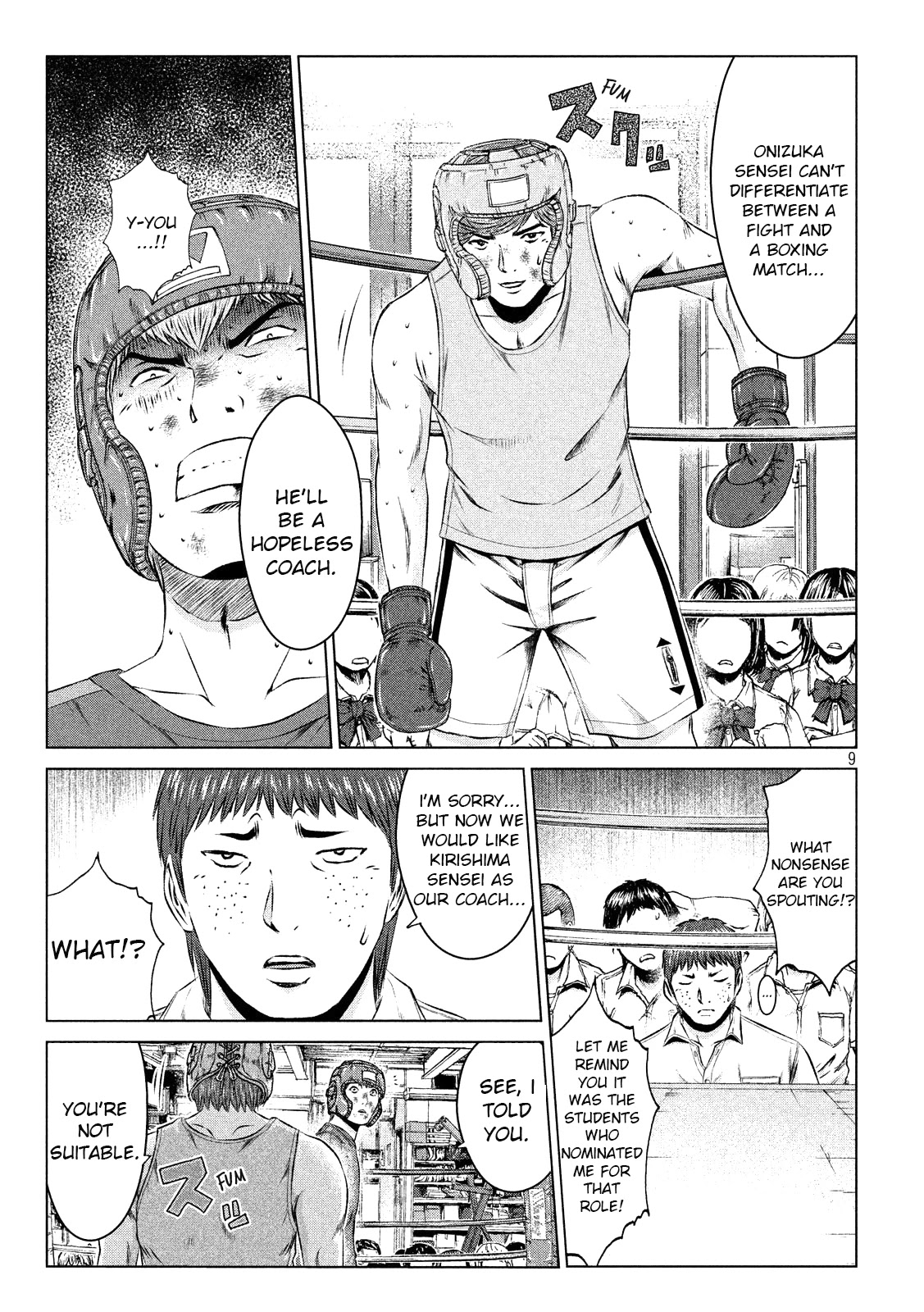 GTO - Paradise Lost Chapter 104 page 8 - Chapter 104: Onizuka, Out!