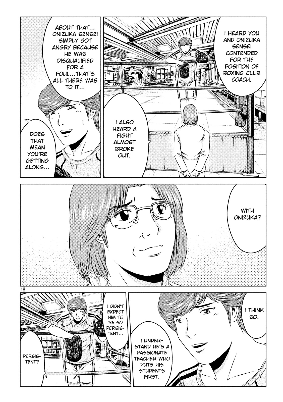 GTO - Paradise Lost Chapter 105 page 17 - Chapter 105: Behind the Scenes