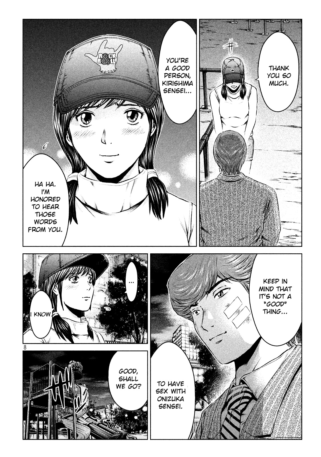 GTO - Paradise Lost Chapter 105 page 8 - Chapter 105: Behind the Scenes