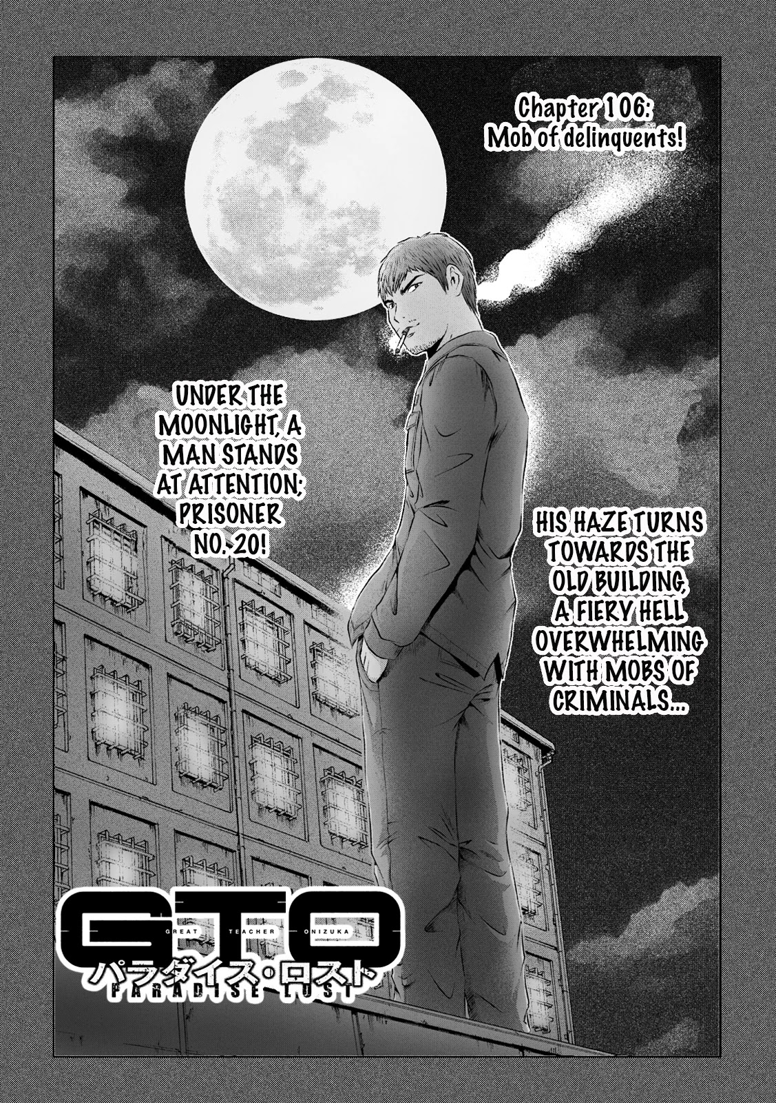GTO - Paradise Lost Chapter 106 page 1 - Chapter 106: Mob of Delinquents!