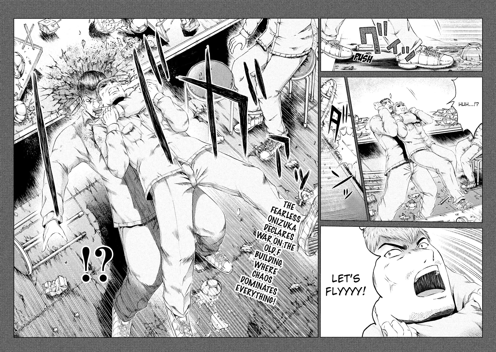 GTO - Paradise Lost Chapter 106 page 20 - Chapter 106: Mob of Delinquents!