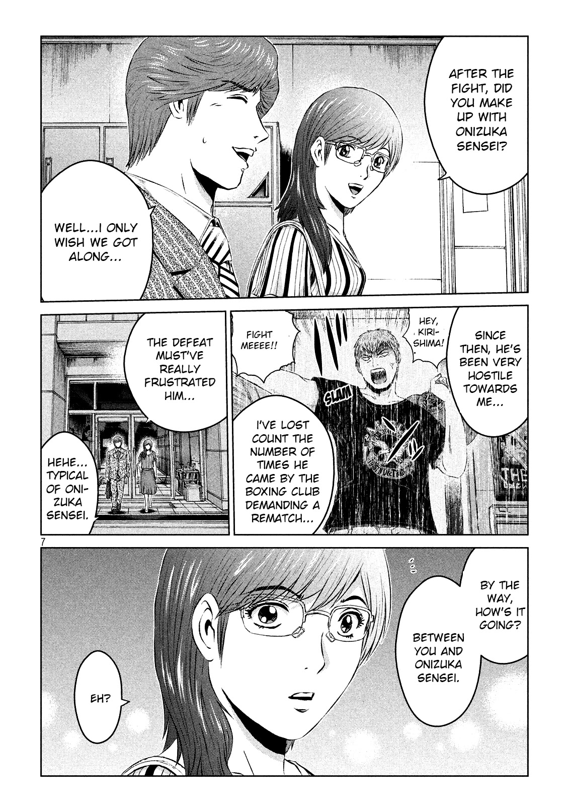 GTO - Paradise Lost Chapter 108 page 7 - Chapter 108: Boom, once again