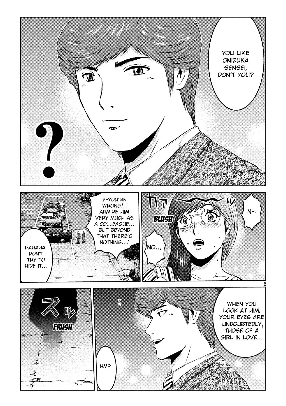 GTO - Paradise Lost Chapter 108 page 8 - Chapter 108: Boom, once again