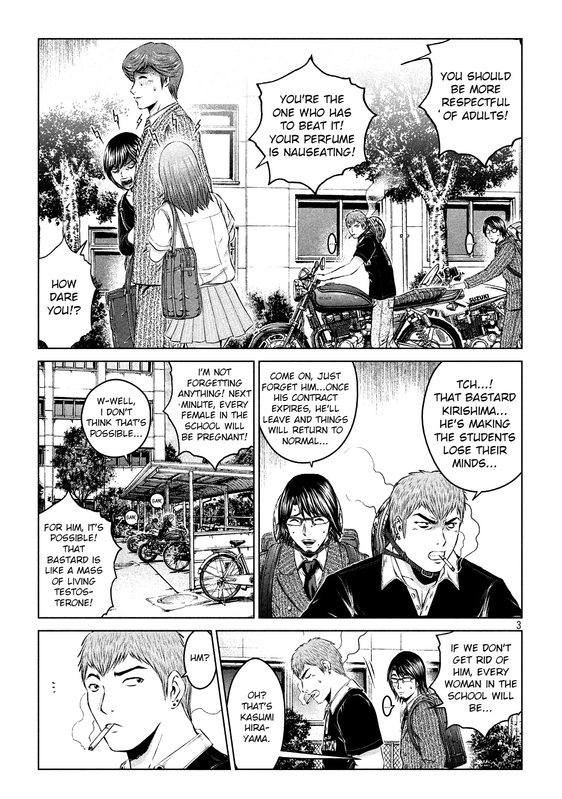 GTO - Paradise Lost Chapter 109 page 3 - Chapter 109: Your turn will come