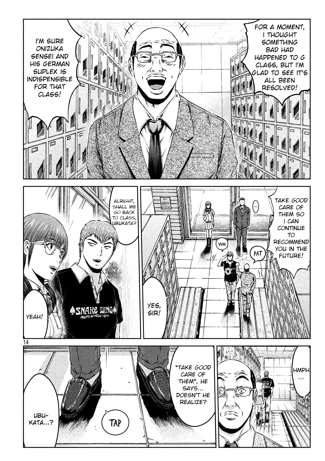 GTO - Paradise Lost Chapter 110 page 14 - Chapter 110: NO MORE stolen shots