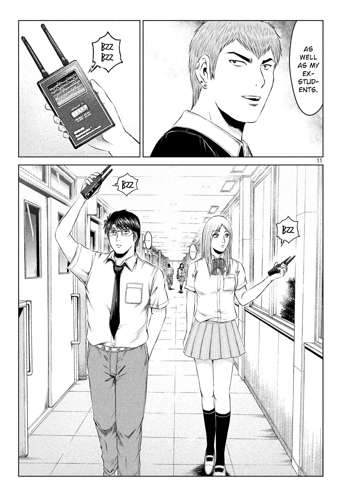 GTO - Paradise Lost Chapter 111 page 11 - Chapter 111: The return of the nostalgic duo