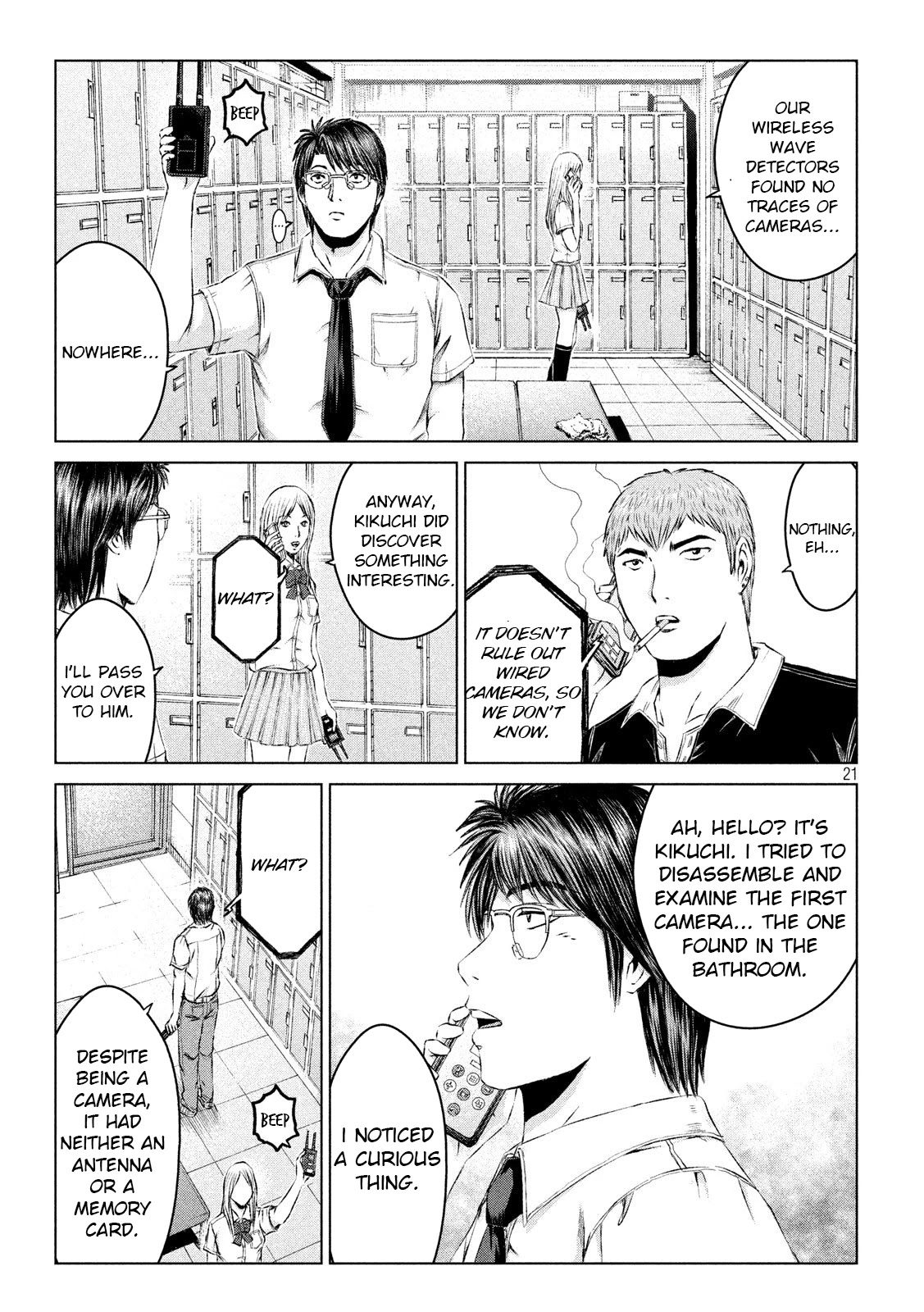GTO - Paradise Lost Chapter 111 page 21 - Chapter 111: The return of the nostalgic duo