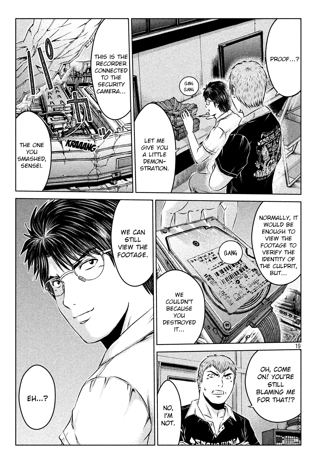 GTO - Paradise Lost Chapter 112 page 19 - Chapter 112: It's all because i love you