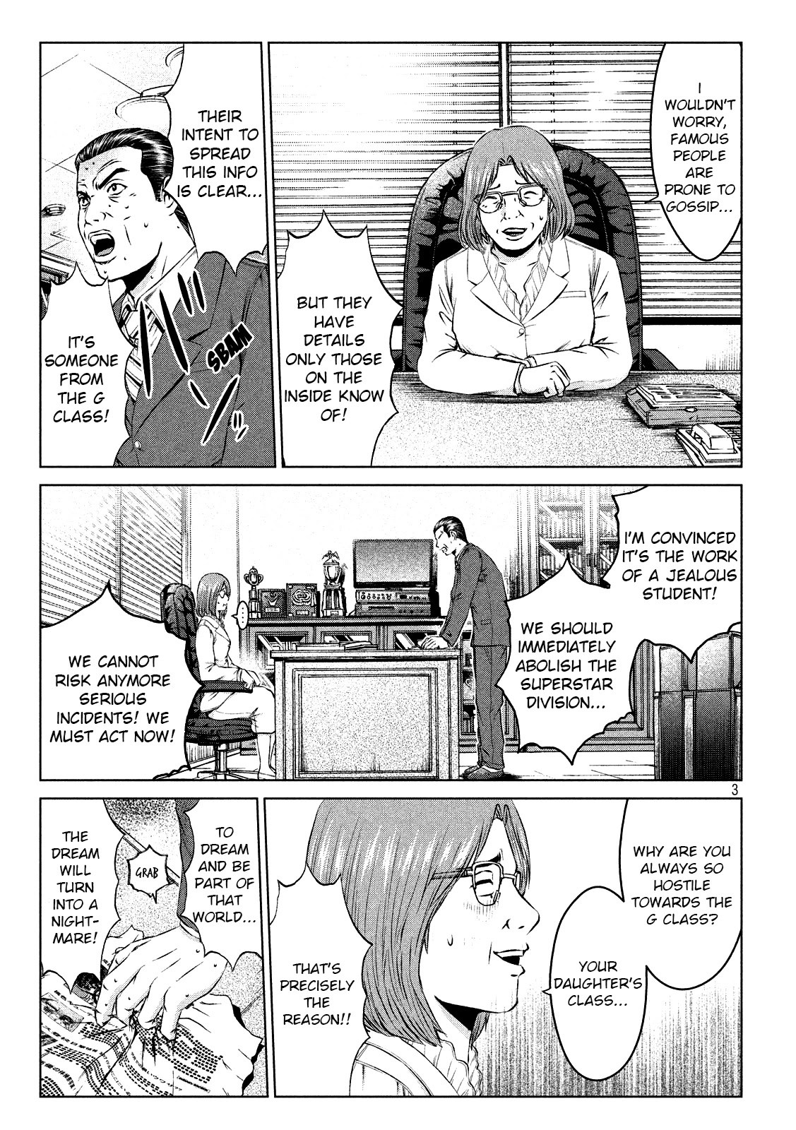 GTO - Paradise Lost Chapter 112 page 3 - Chapter 112: It's all because i love you