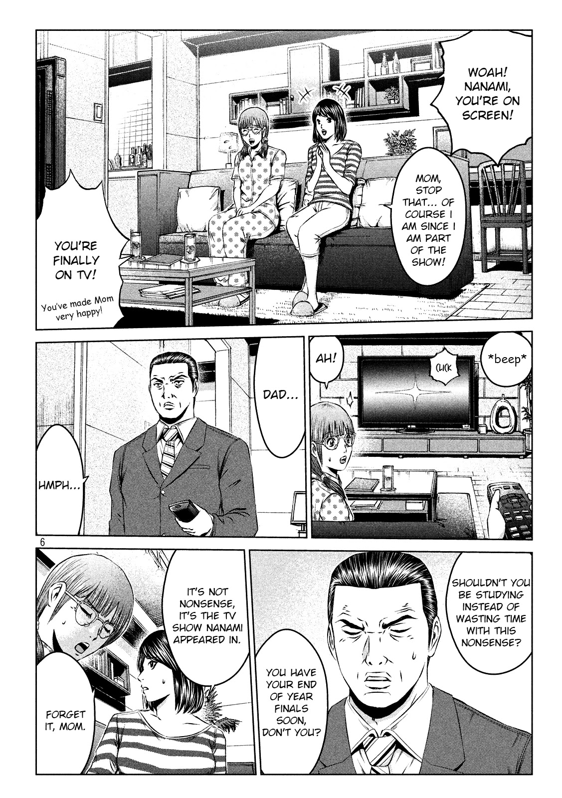 GTO - Paradise Lost Chapter 112 page 6 - Chapter 112: It's all because i love you