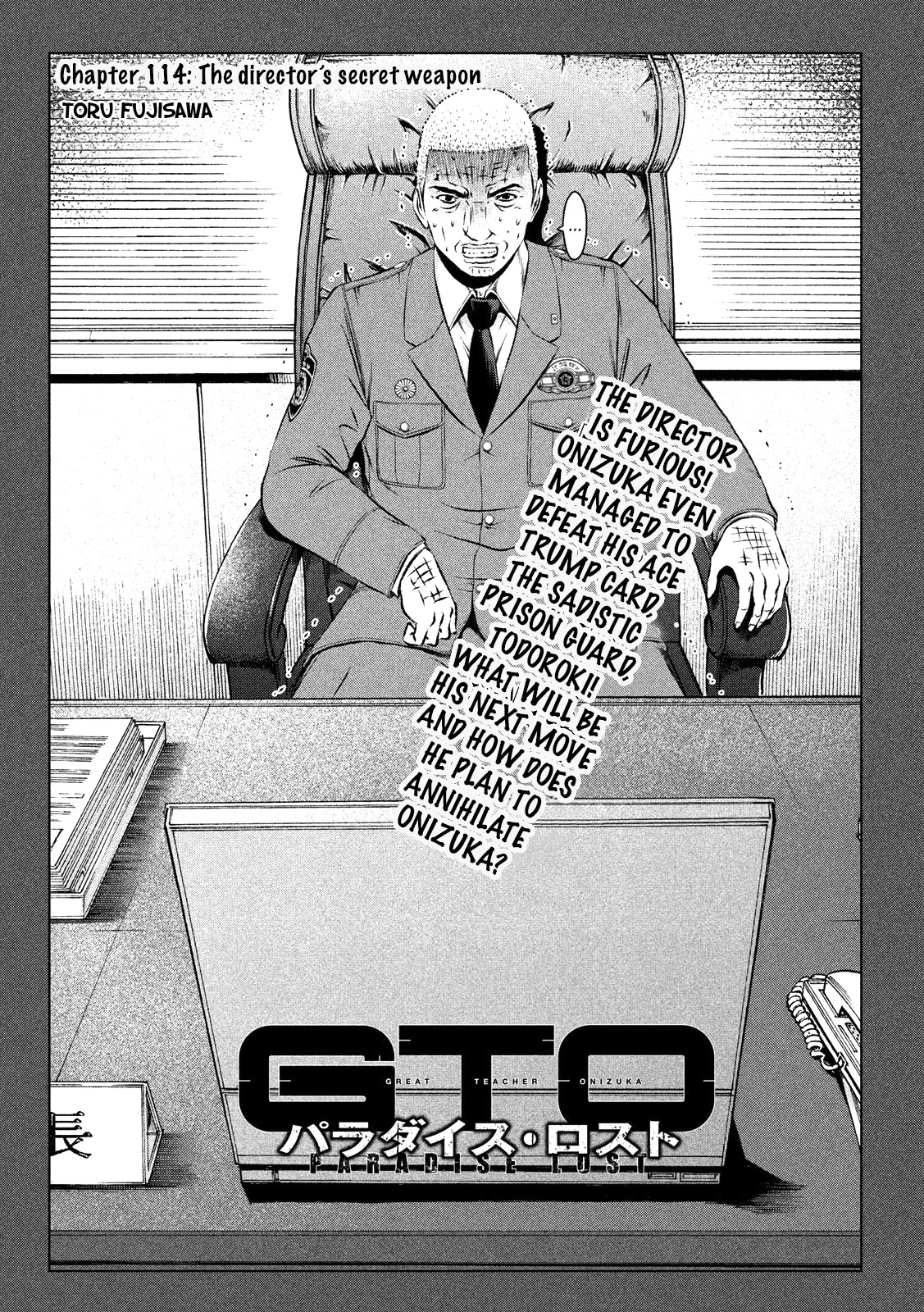 GTO - Paradise Lost Chapter 114 page 3 - Chapter 114: The director's secret weapon