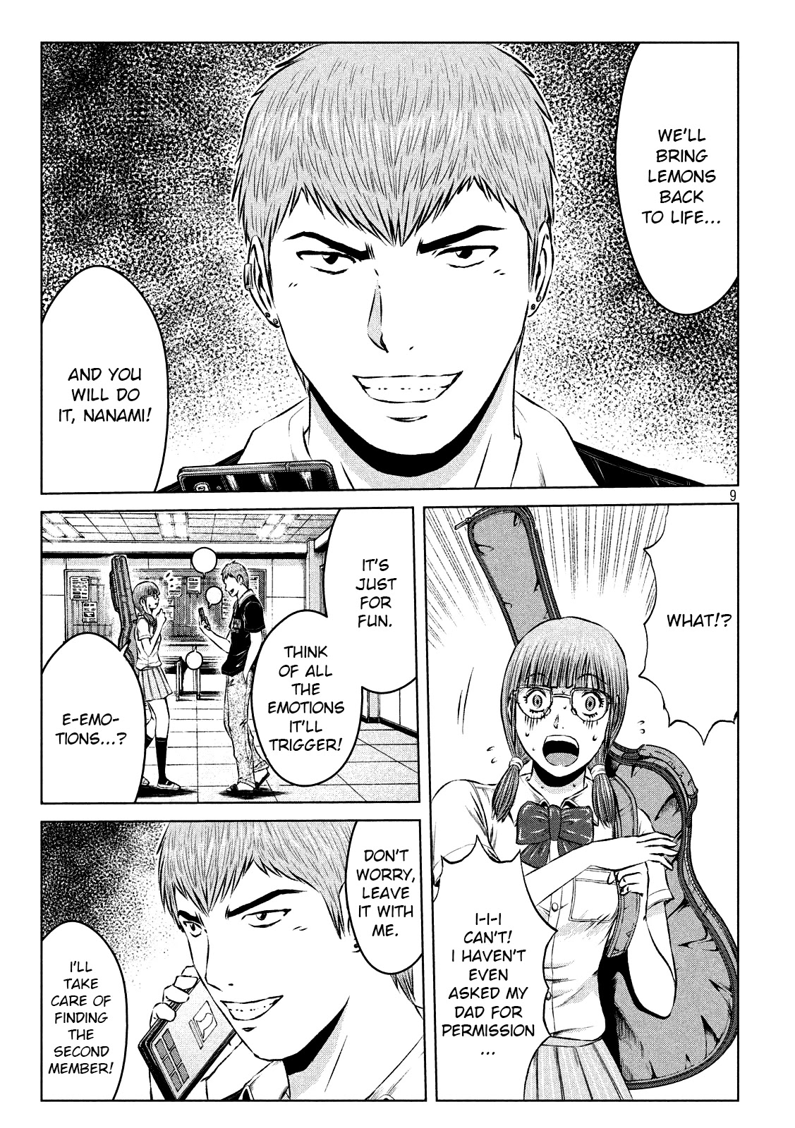 GTO - Paradise Lost Chapter 115 page 9 - Chapter 115: The duty of a parent