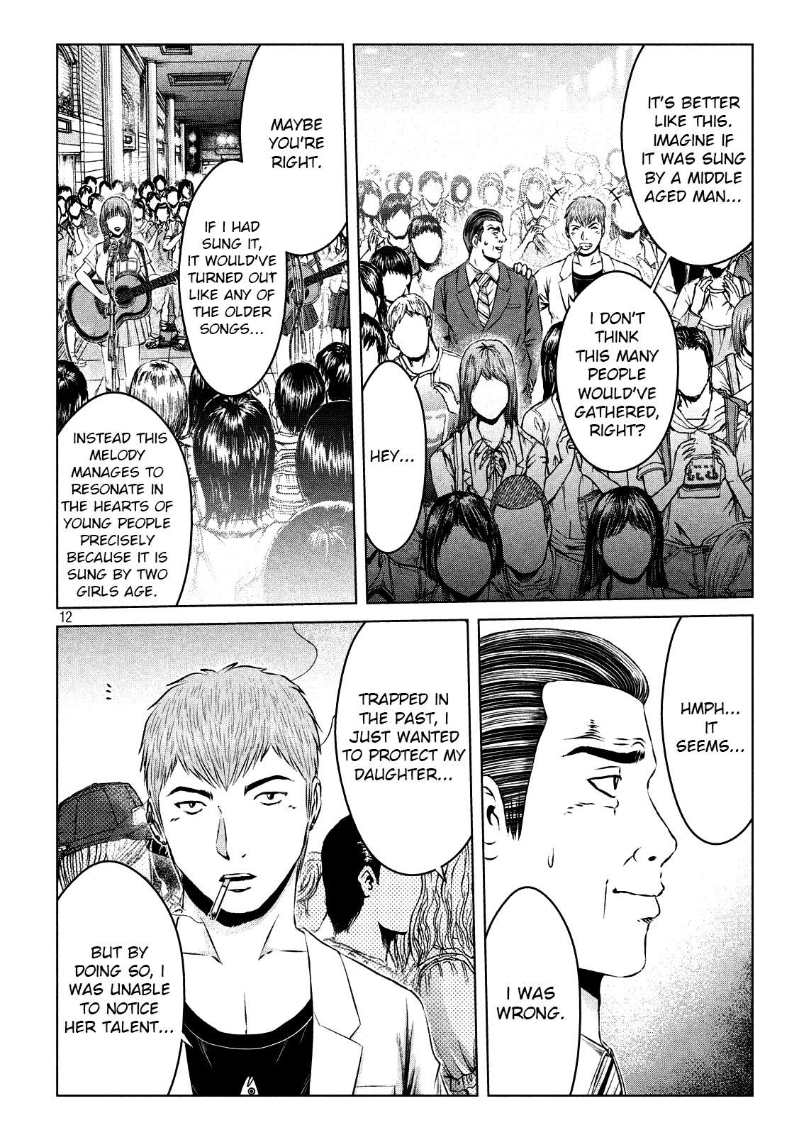 GTO - Paradise Lost Chapter 116 page 12 - Chapter 116: Chemical reaction