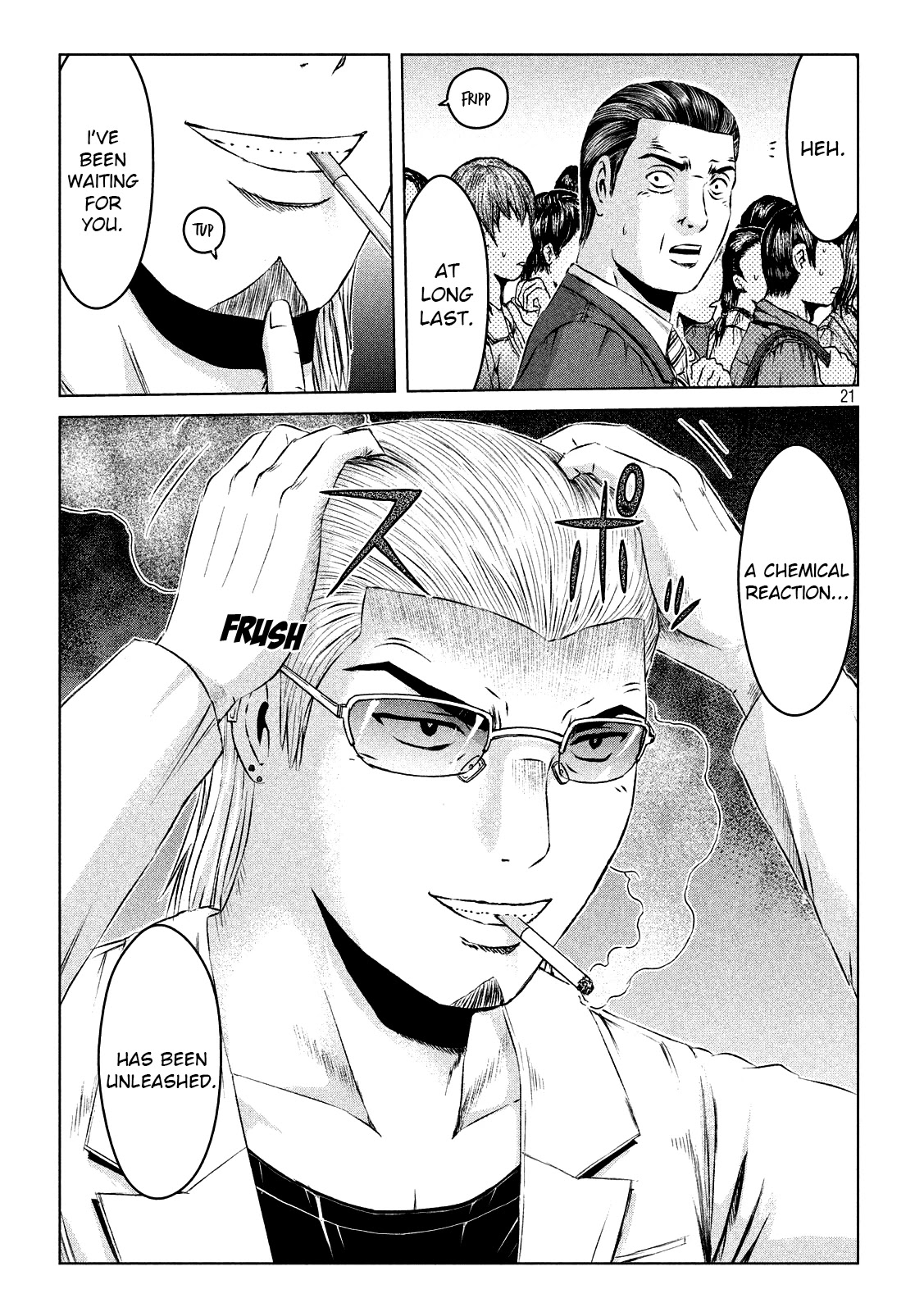 GTO - Paradise Lost Chapter 116 page 20 - Chapter 116: Chemical reaction