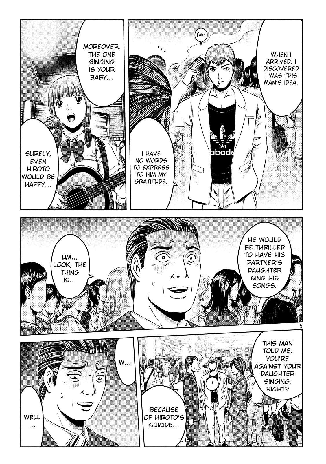GTO - Paradise Lost Chapter 116 page 5 - Chapter 116: Chemical reaction