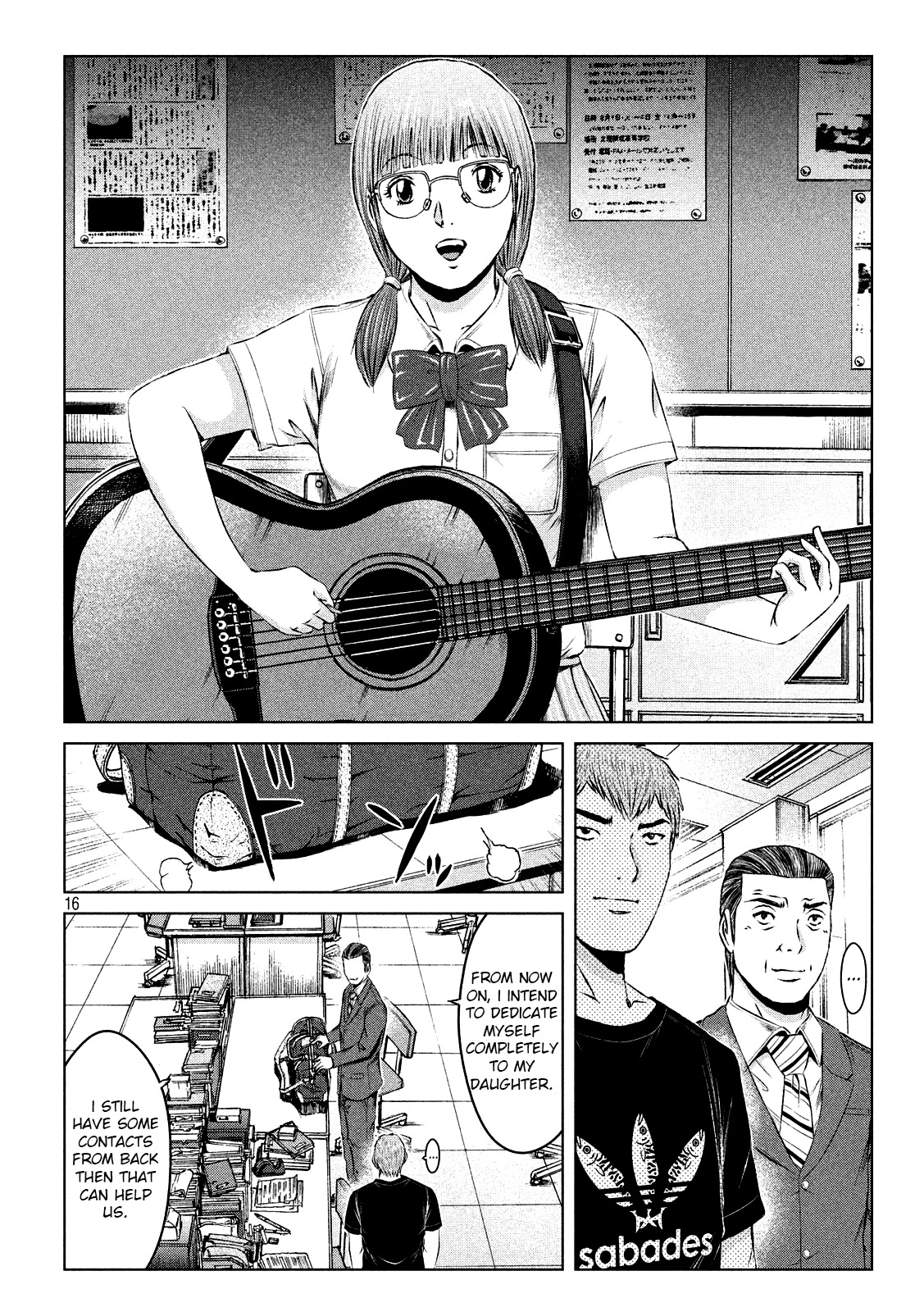 GTO - Paradise Lost Chapter 117 page 15 - Chapter 117: How to draw the boundary line