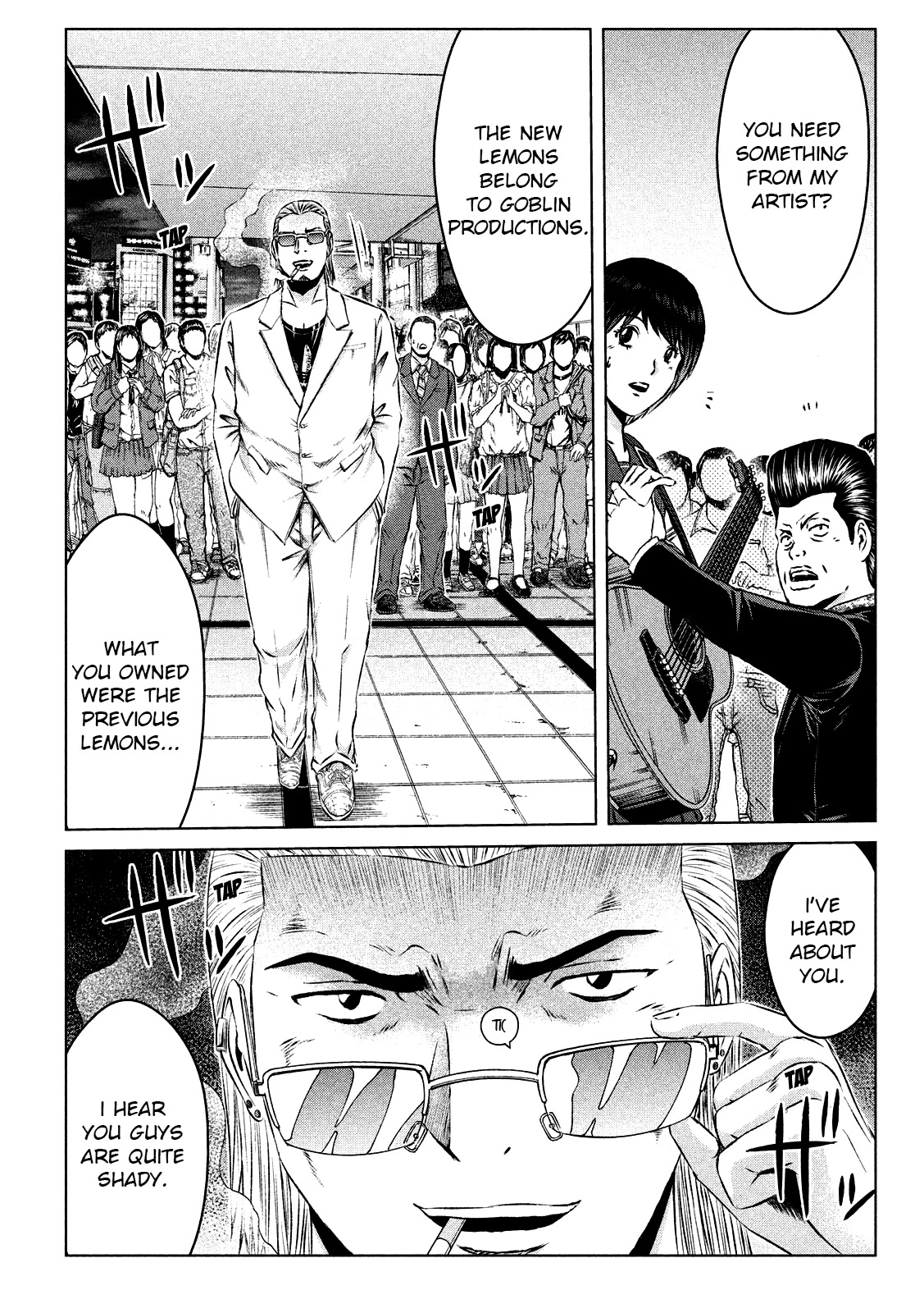 GTO - Paradise Lost Chapter 117 page 2 - Chapter 117: How to draw the boundary line