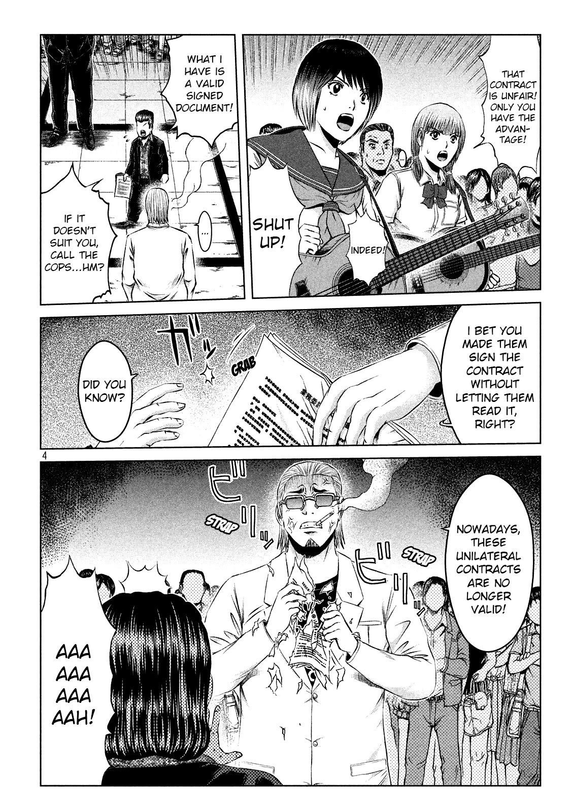 GTO - Paradise Lost Chapter 117 page 4 - Chapter 117: How to draw the boundary line