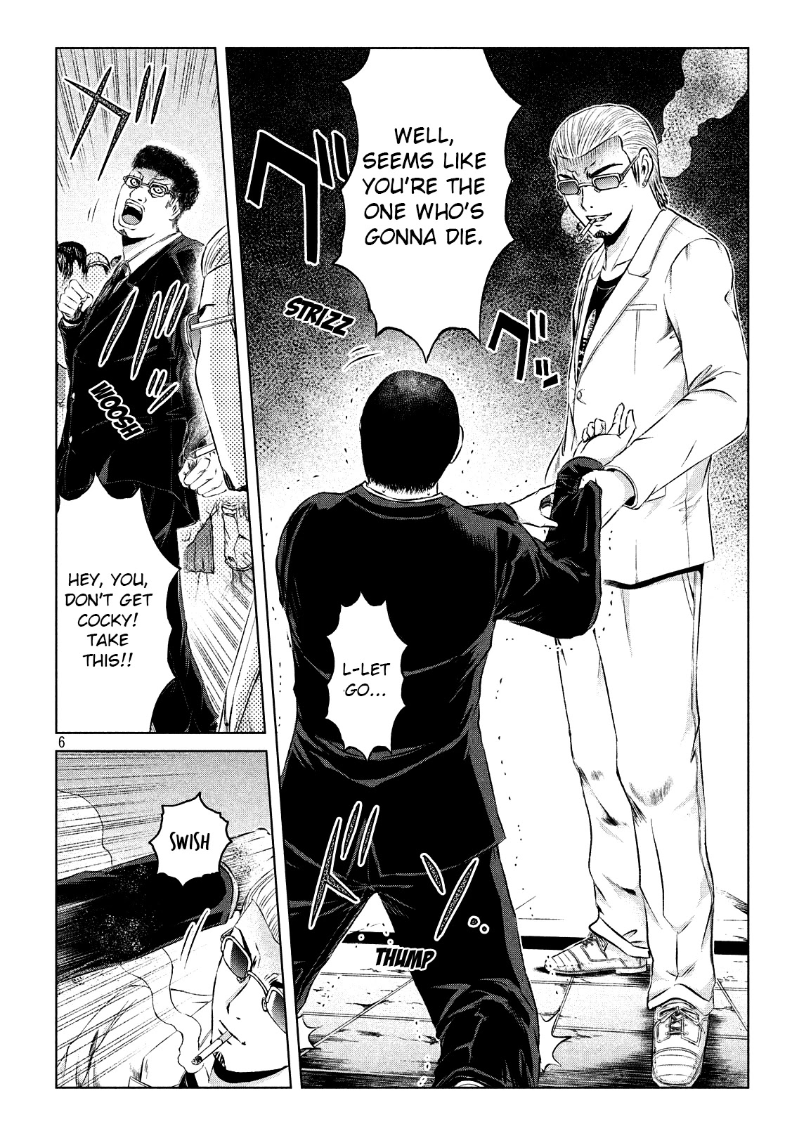 GTO - Paradise Lost Chapter 117 page 6 - Chapter 117: How to draw the boundary line