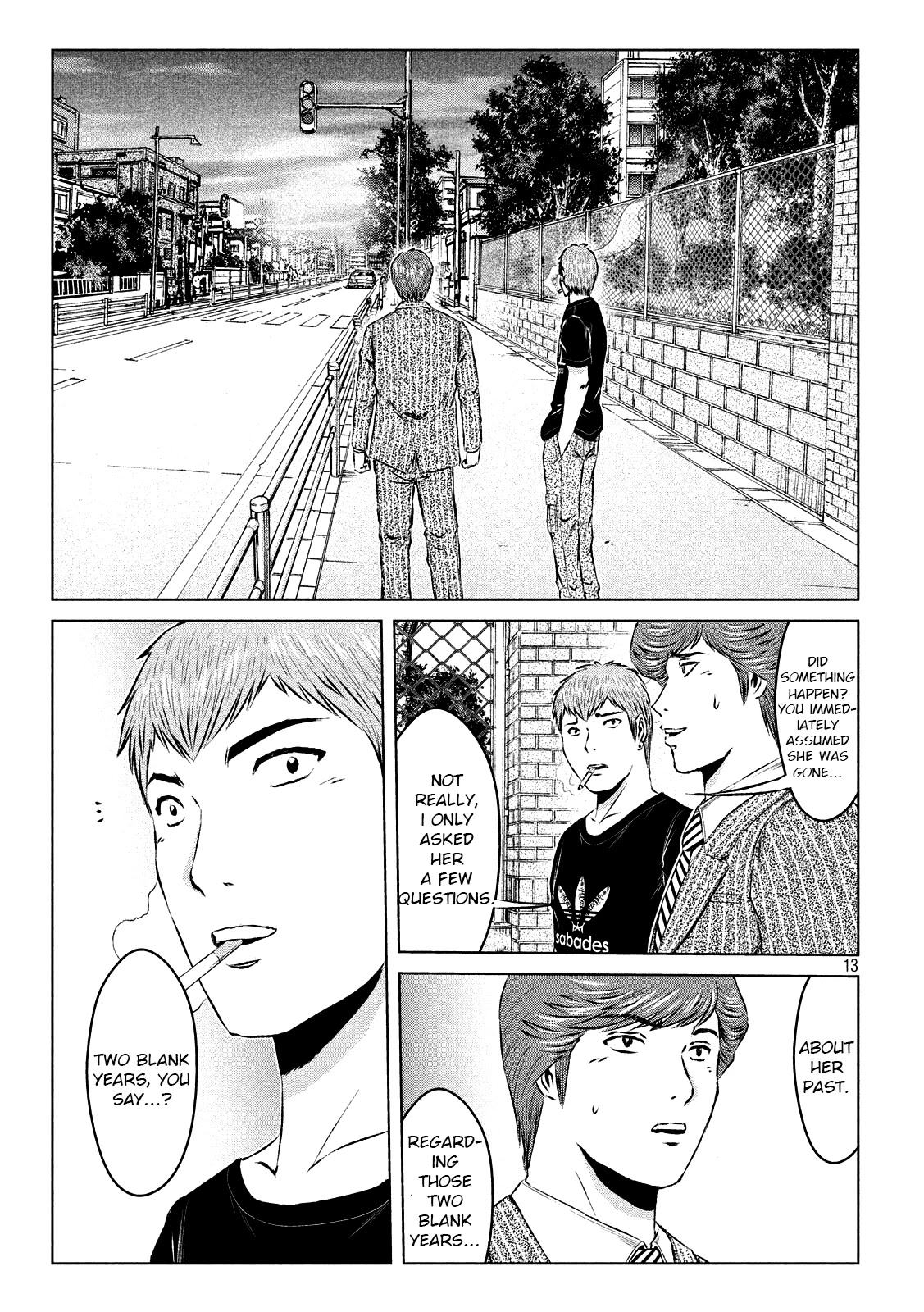 GTO - Paradise Lost Chapter 118 page 12 - Chapter 118: "Dark" years