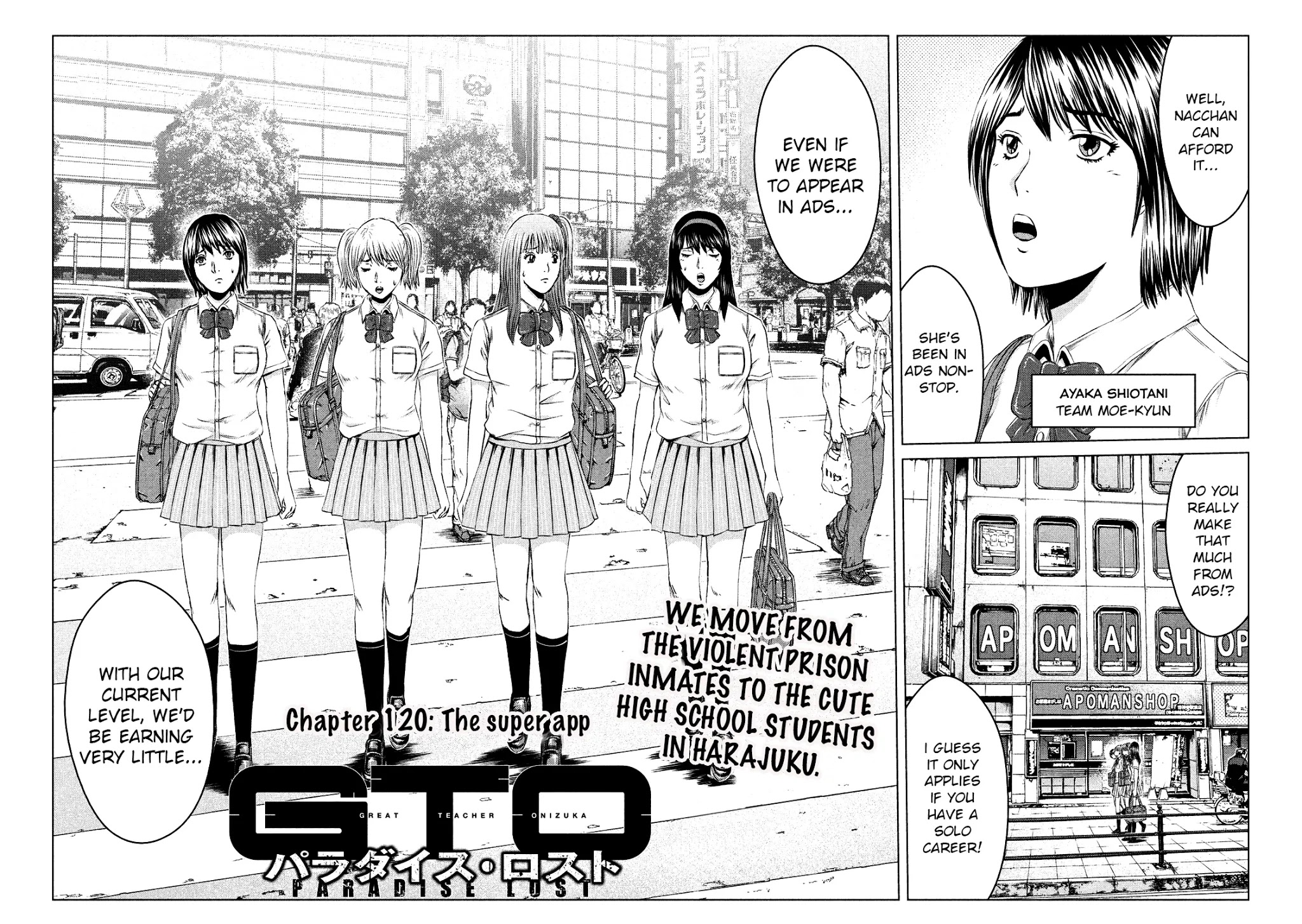 GTO - Paradise Lost Chapter 120 page 2 - Chapter 120: The super app