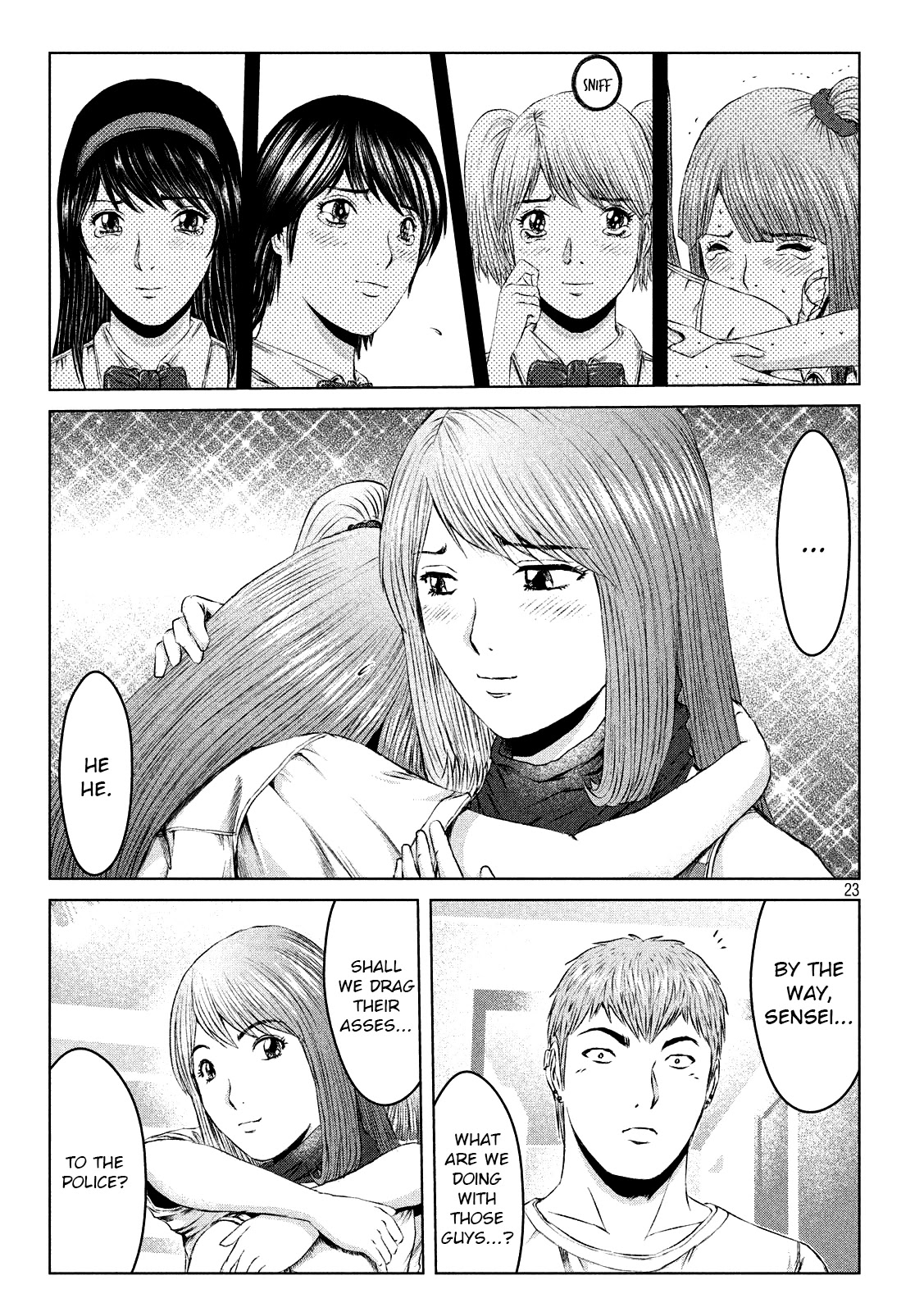 GTO - Paradise Lost Chapter 122 page 23 - Chapter 122: The price of the "hull"