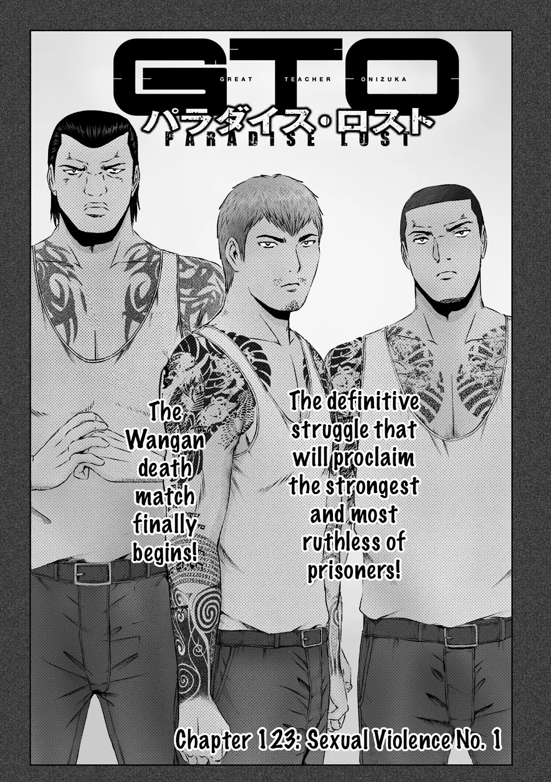 GTO - Paradise Lost Chapter 123 page 1 - Chapter 123: Sexual Violence No.1