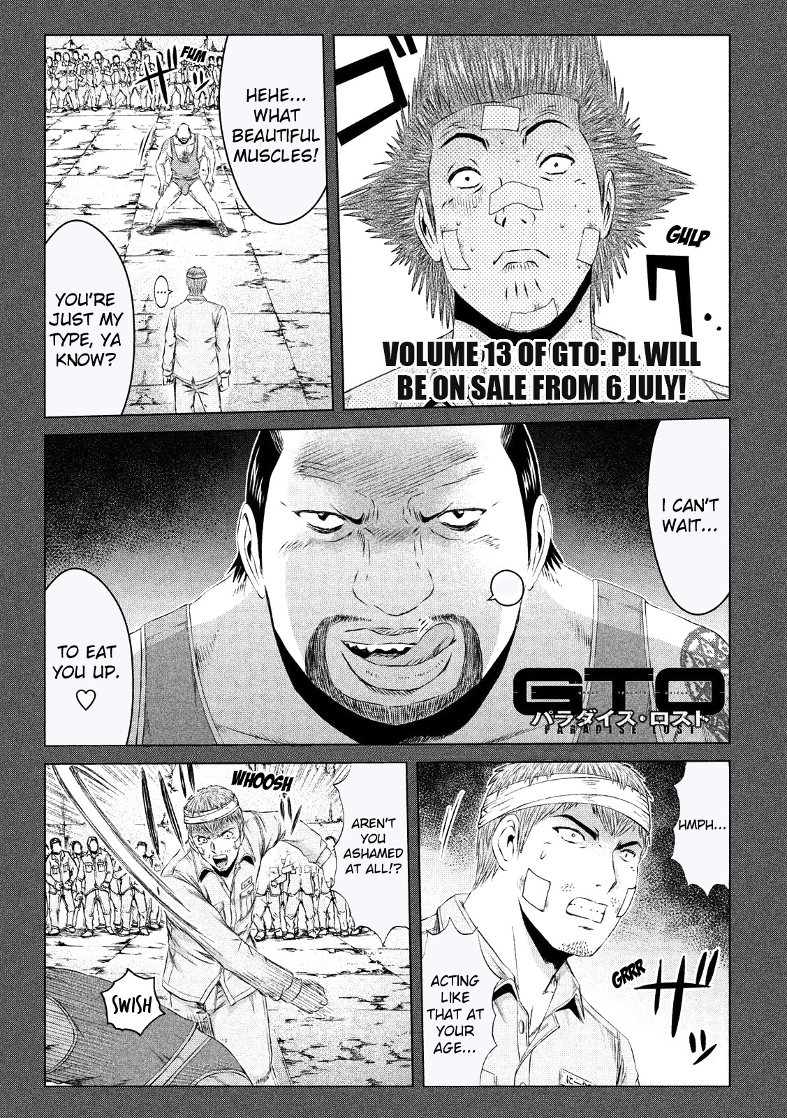 GTO - Paradise Lost Chapter 124 page 1 - Chapter 124: Dance of the anaconda