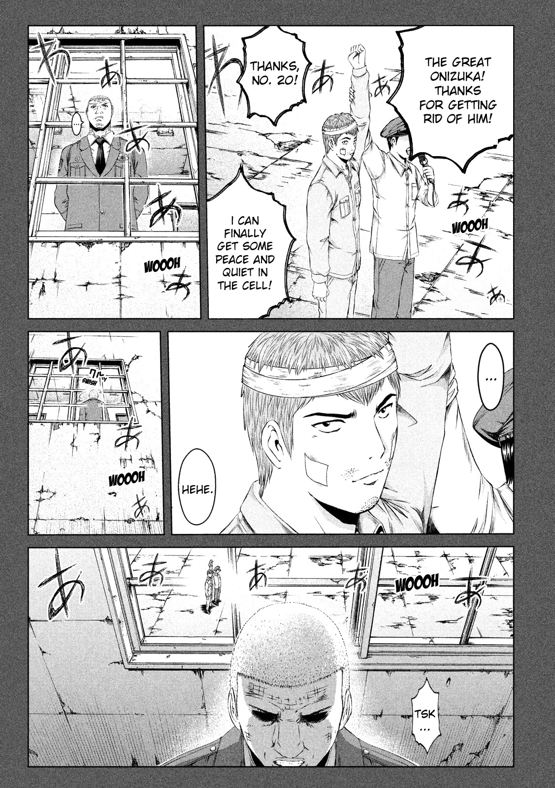 GTO - Paradise Lost Chapter 124 page 10 - Chapter 124: Dance of the anaconda