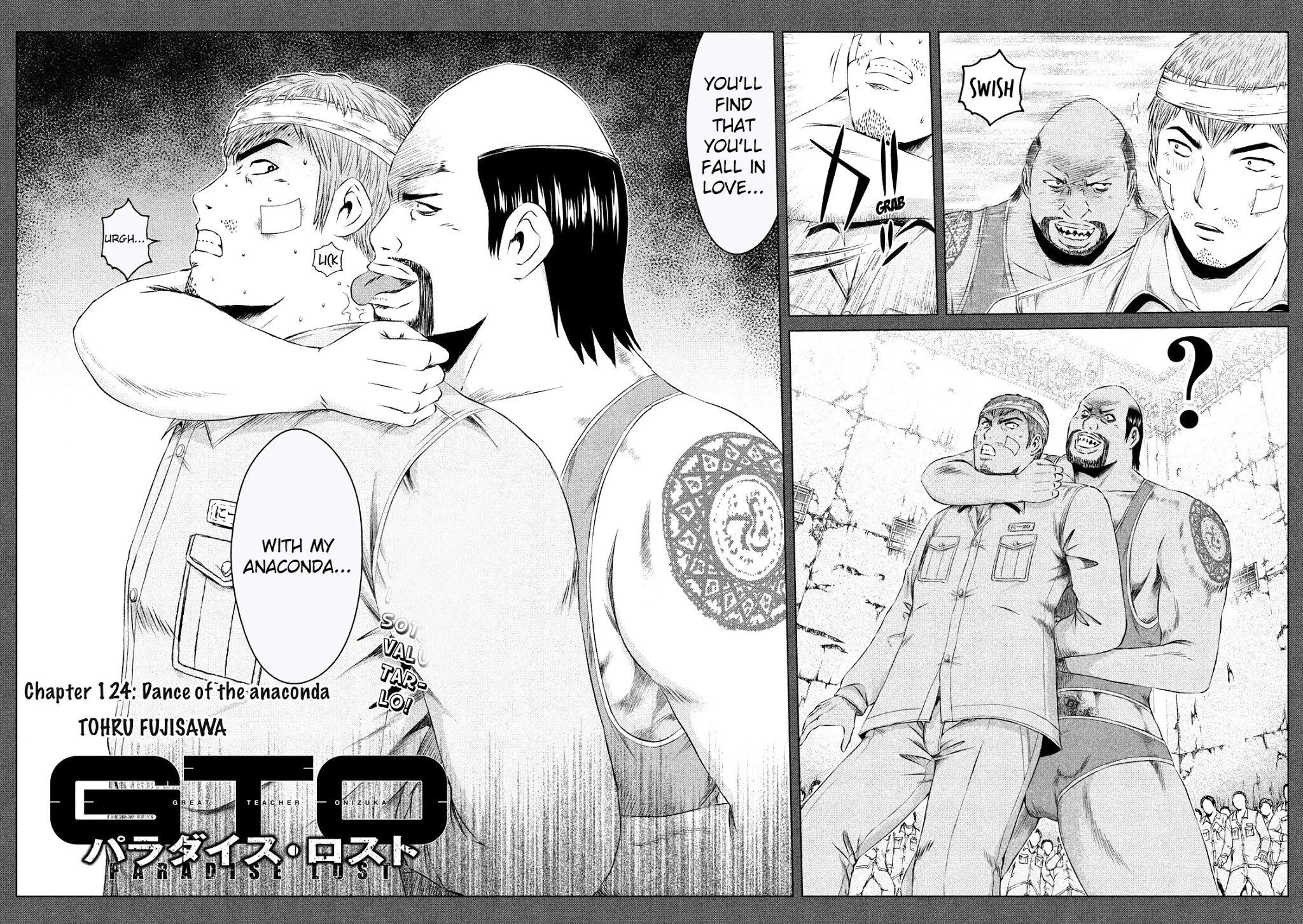 GTO - Paradise Lost Chapter 124 page 2 - Chapter 124: Dance of the anaconda
