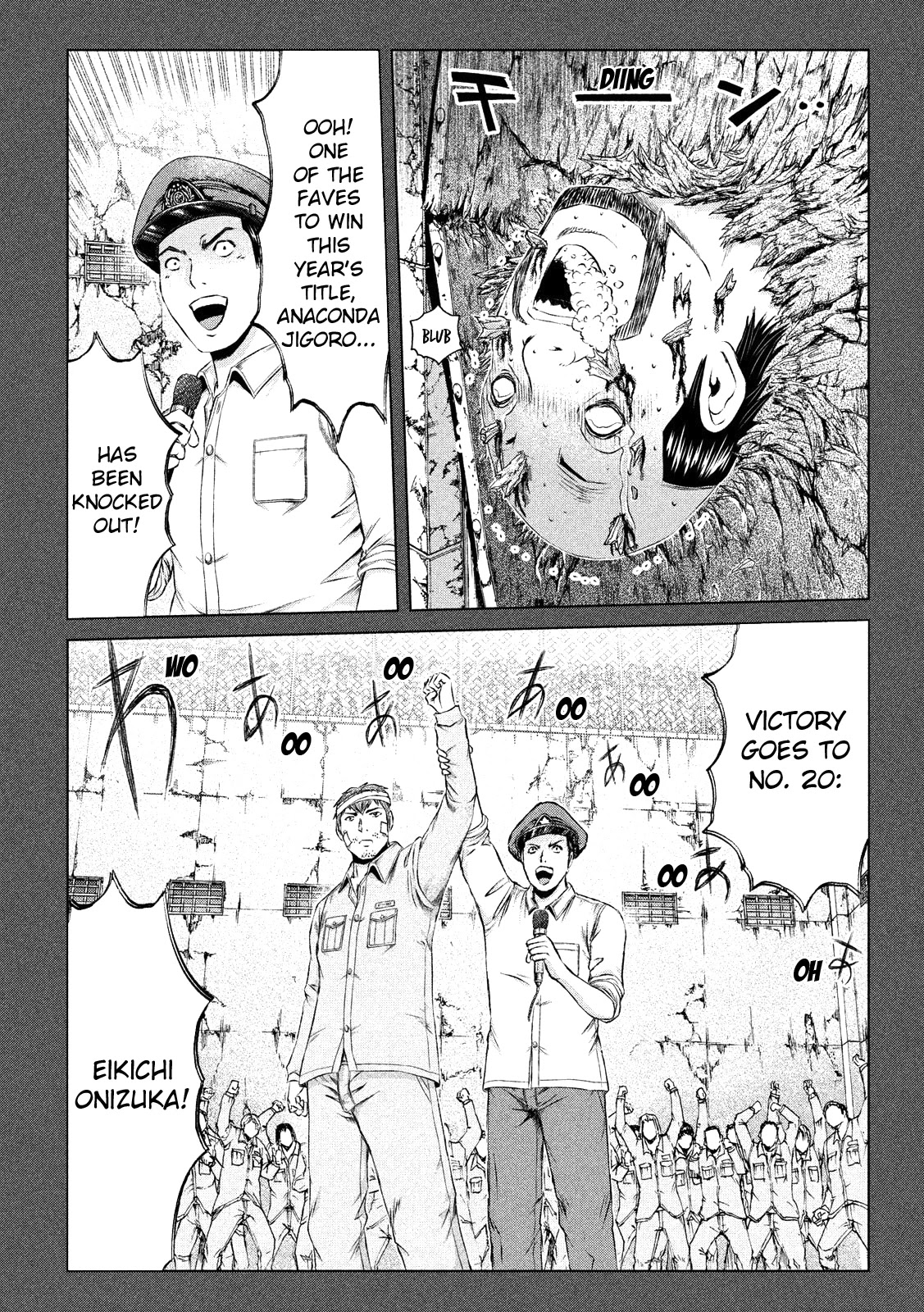 GTO - Paradise Lost Chapter 124 page 9 - Chapter 124: Dance of the anaconda