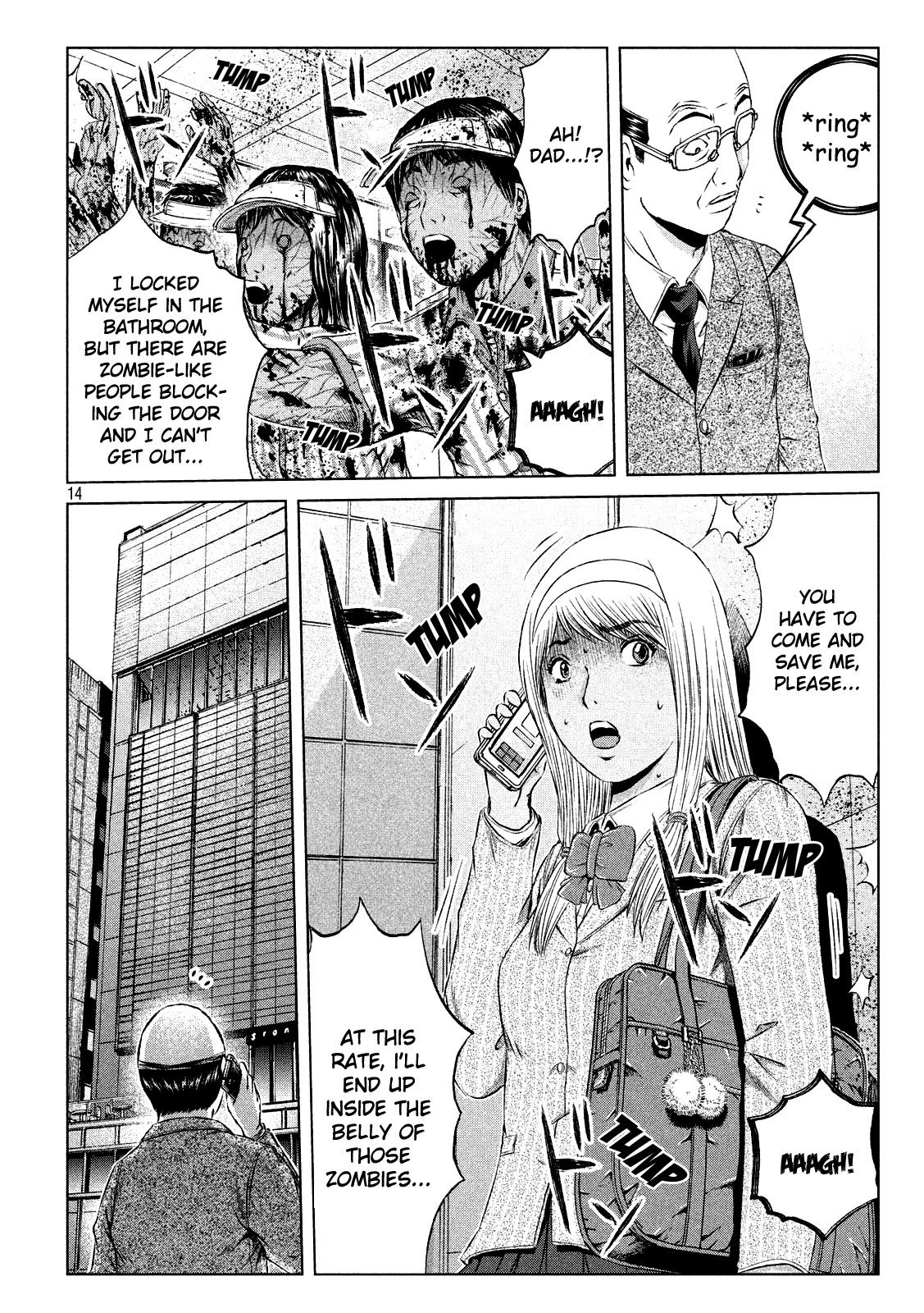 GTO - Paradise Lost Chapter 126 page 14 - Chapter 126: The extraordinary adventures of the Uchiyamada Family Part 2