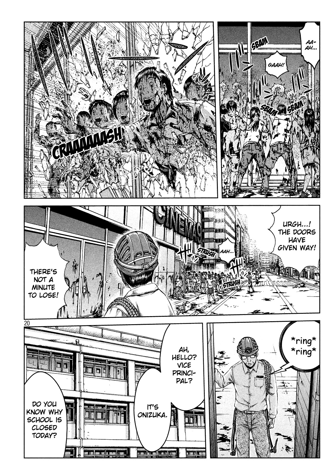 GTO - Paradise Lost Chapter 126 page 20 - Chapter 126: The extraordinary adventures of the Uchiyamada Family Part 2
