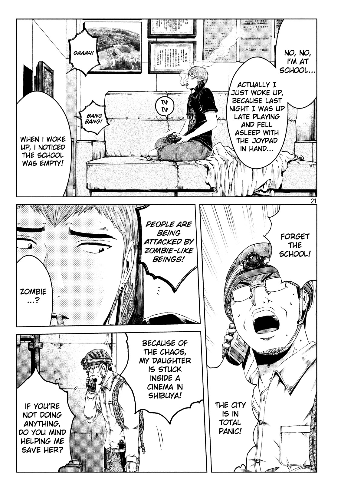 GTO - Paradise Lost Chapter 126 page 21 - Chapter 126: The extraordinary adventures of the Uchiyamada Family Part 2