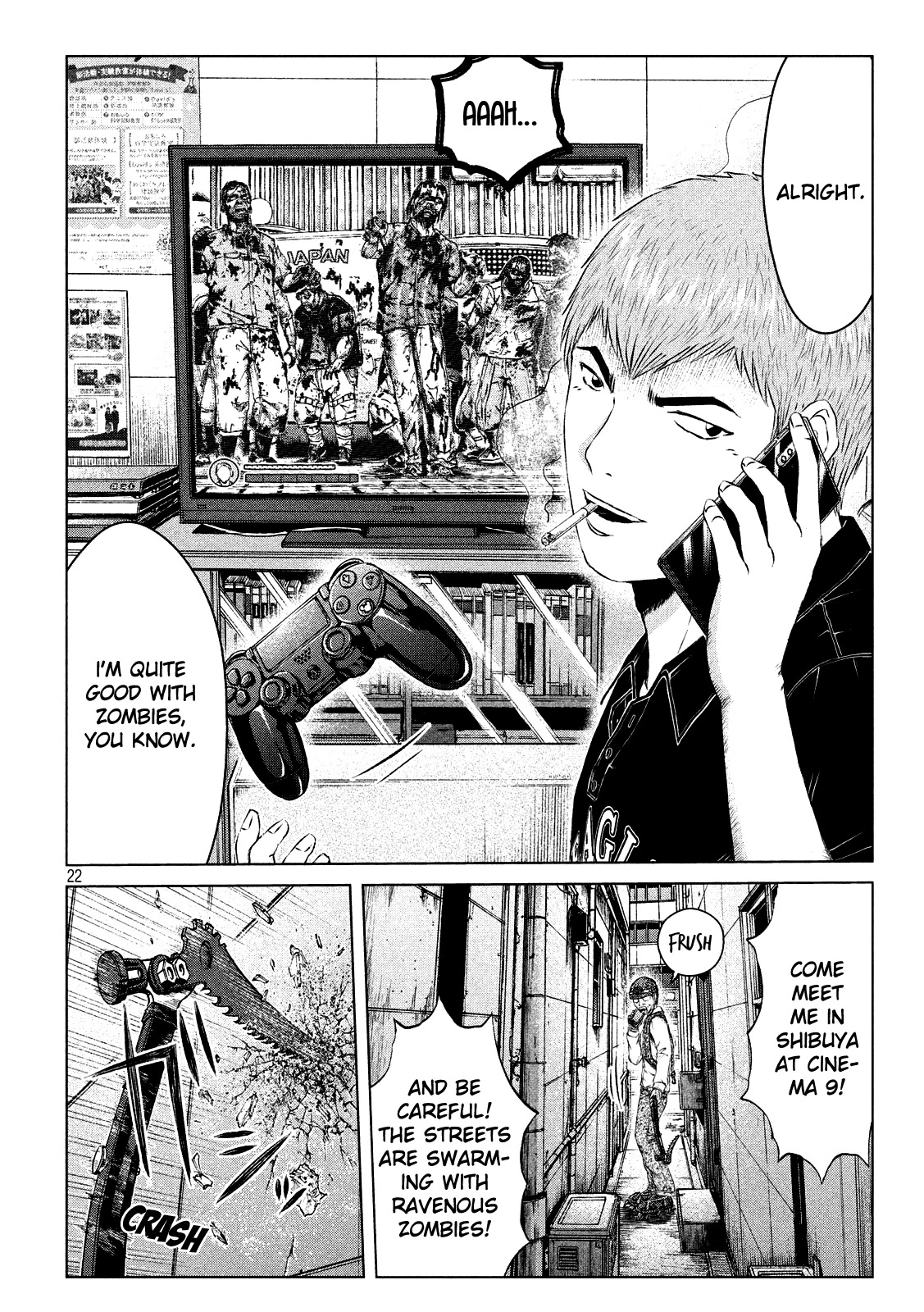 GTO - Paradise Lost Chapter 126 page 22 - Chapter 126: The extraordinary adventures of the Uchiyamada Family Part 2