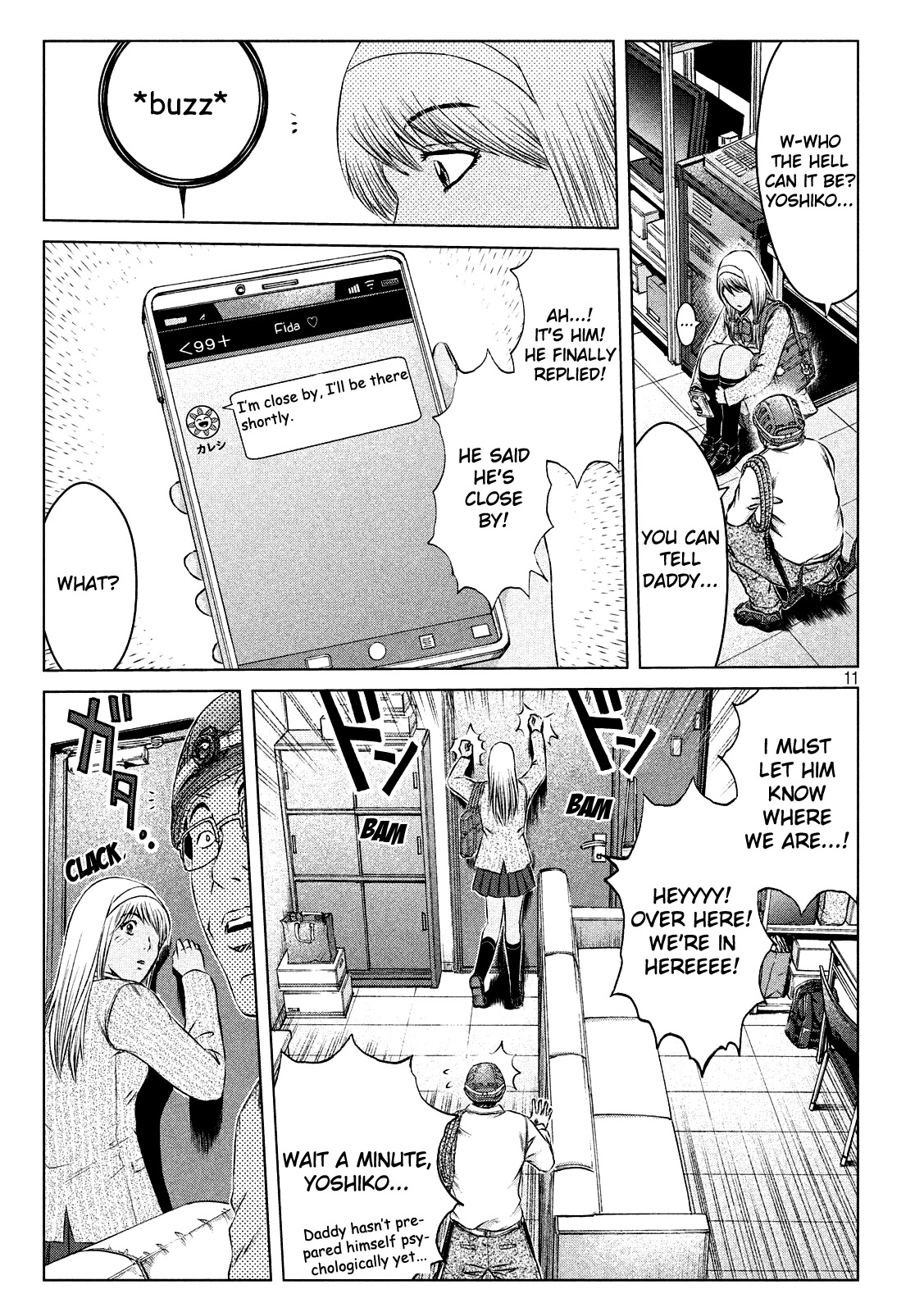 GTO - Paradise Lost Chapter 127 page 11 - Chapter 127: The extraordinary adventures of the Uchiyamada Family Part 3