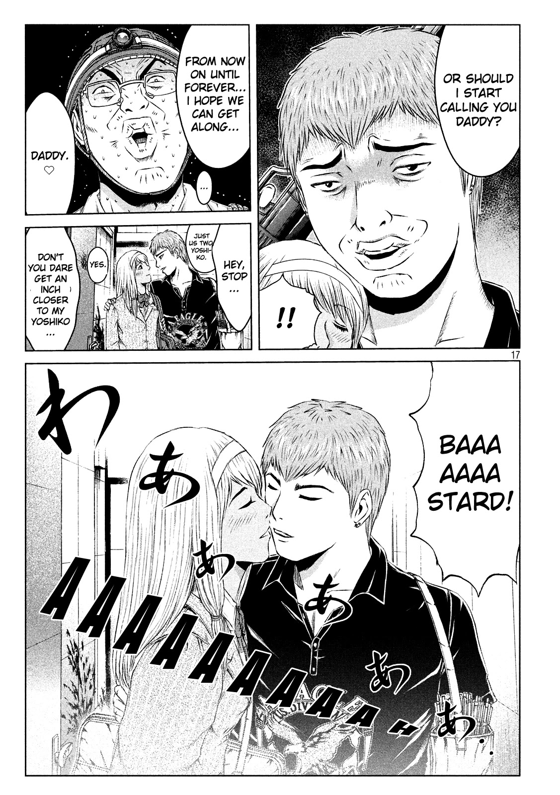 GTO - Paradise Lost Chapter 127 page 17 - Chapter 127: The extraordinary adventures of the Uchiyamada Family Part 3